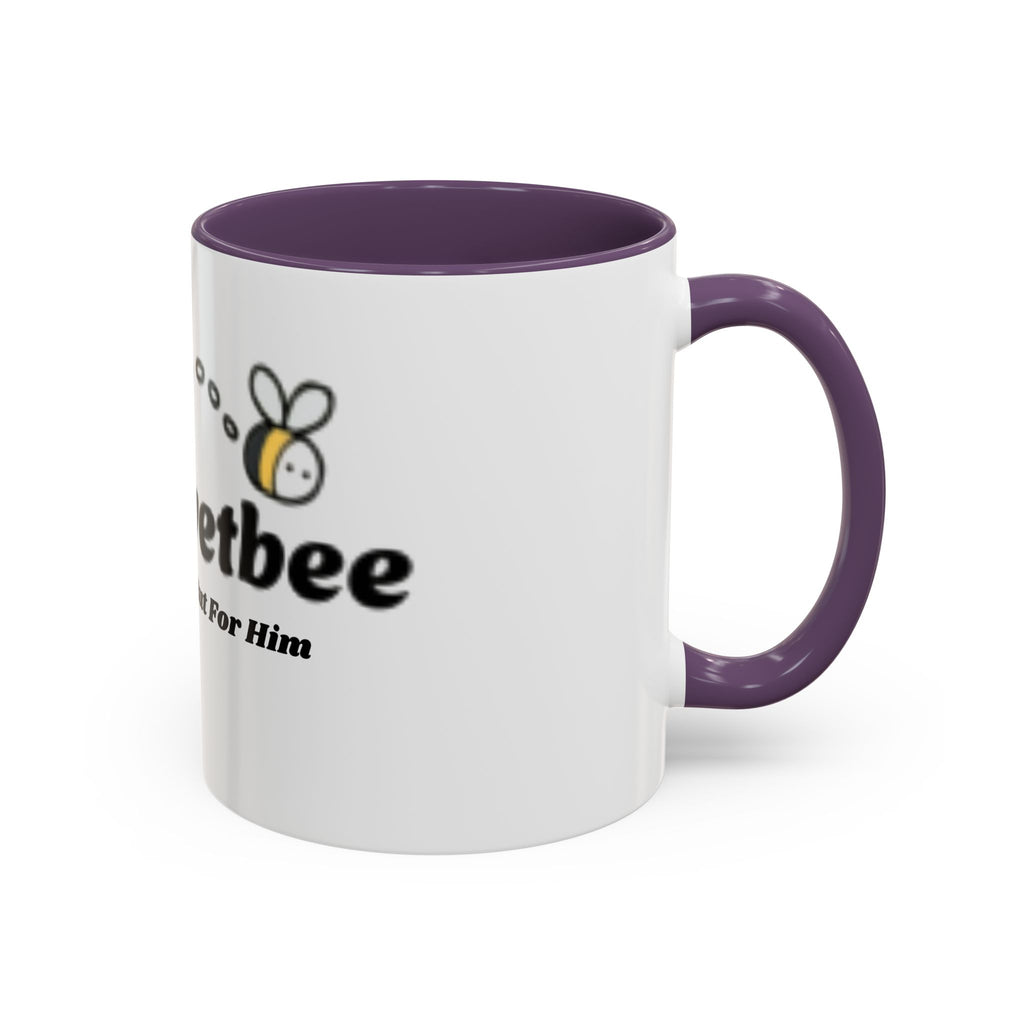 theOlivetbee Coffee Mug — "Not For Me, But For Him" Accent Ceramic Mug (11/15oz)