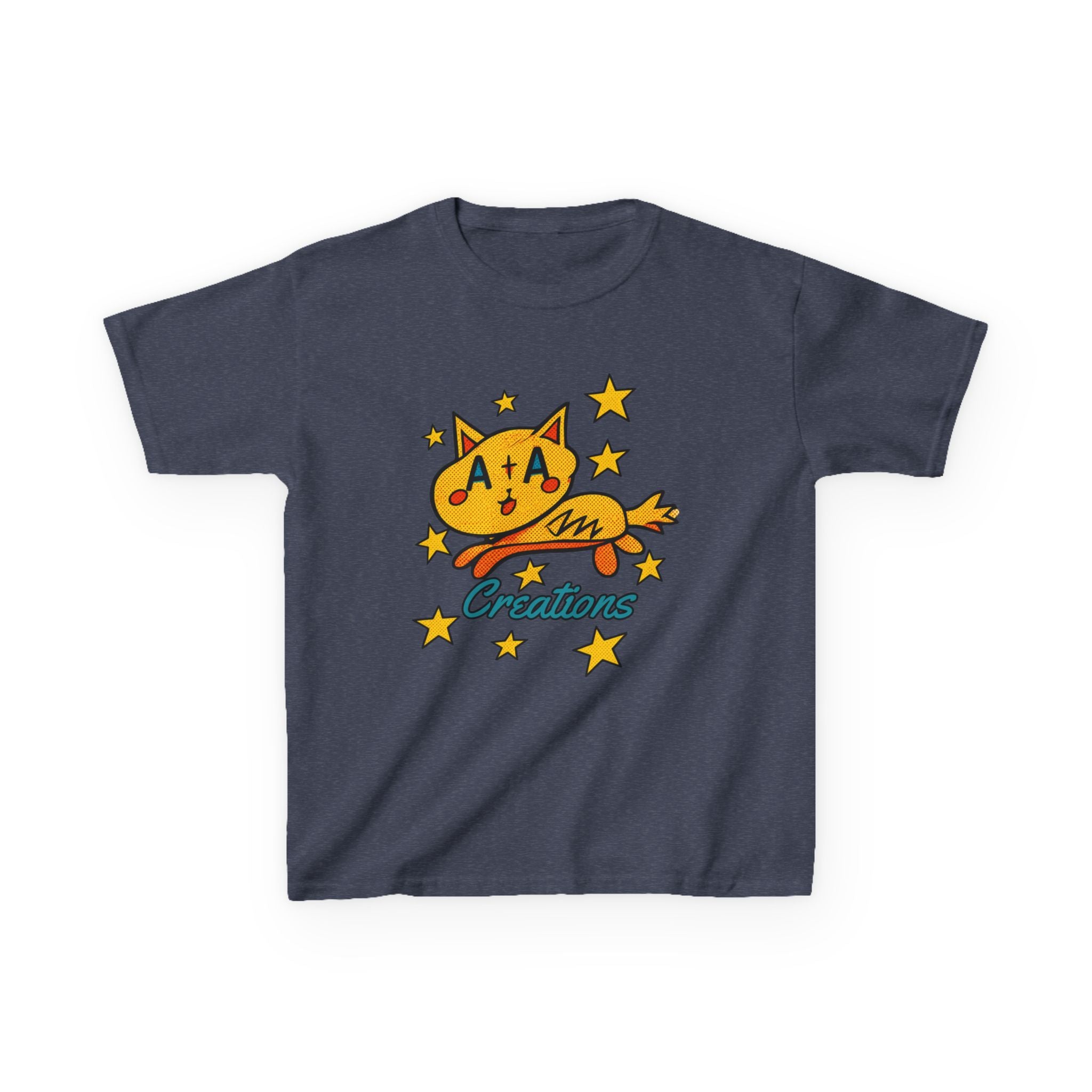 'A+A Creations' Star Gaze Kitty -  Kids Tee