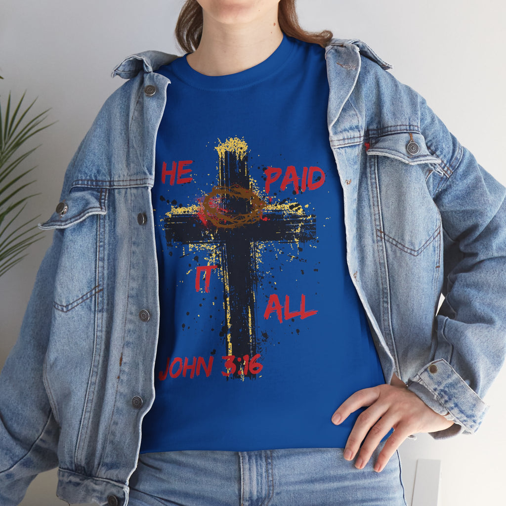 'He Paid It All'  — Graphic Tee