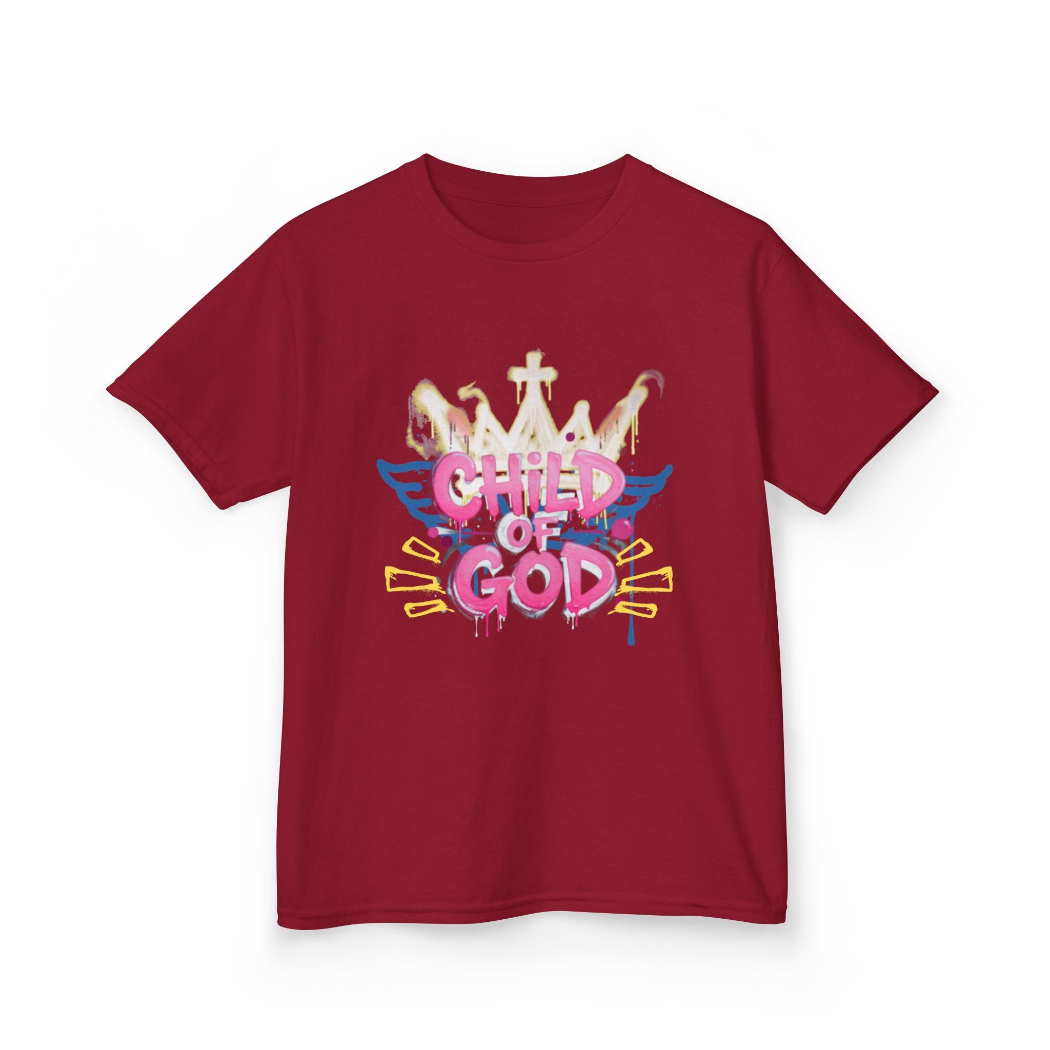 'Child of God' — Angel Wings Graphic Kids Tee