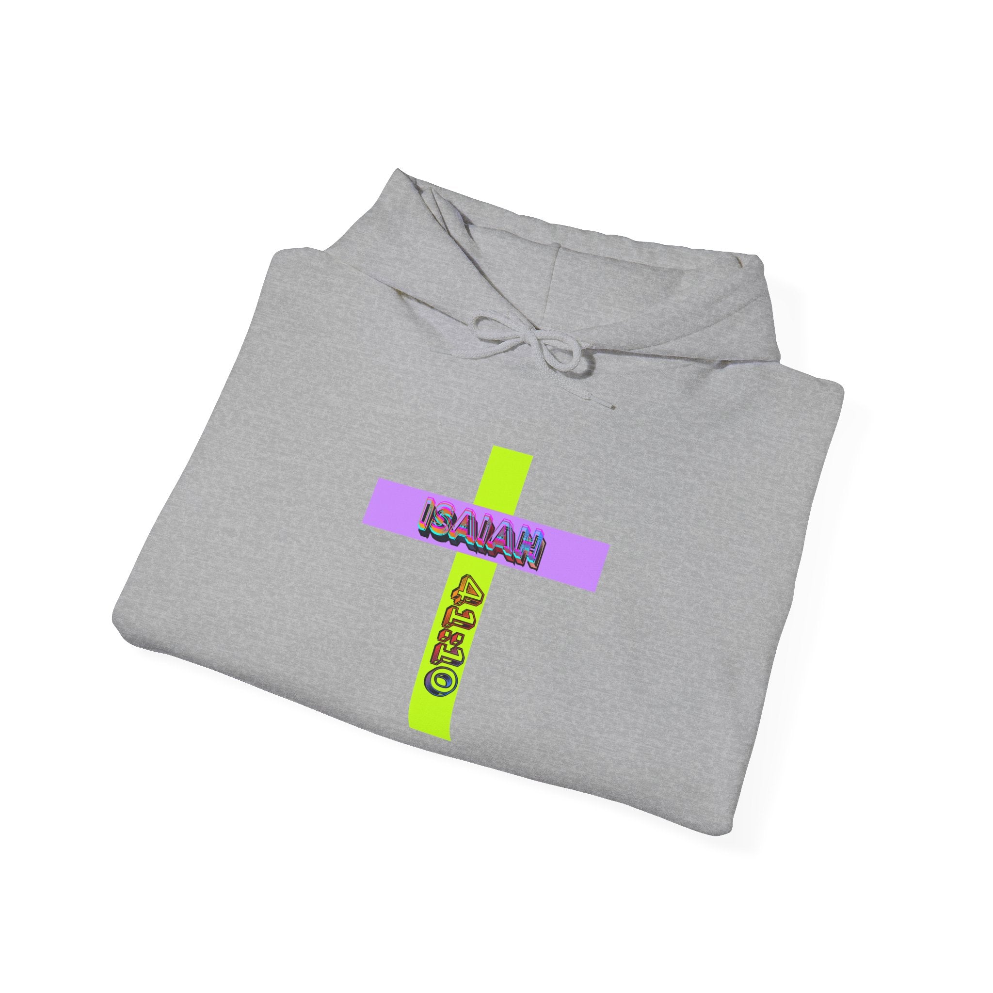 Isaiah 41:10 — Cross Hoodie