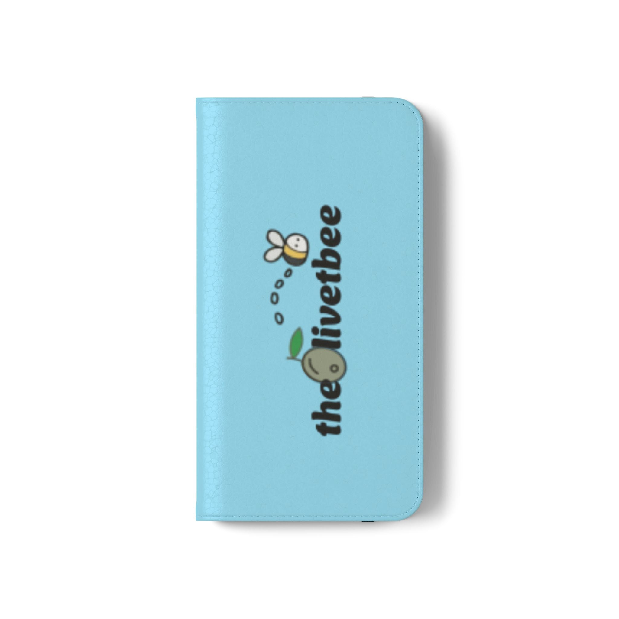 Blue 'theOlivetbee' Flip Phone Case