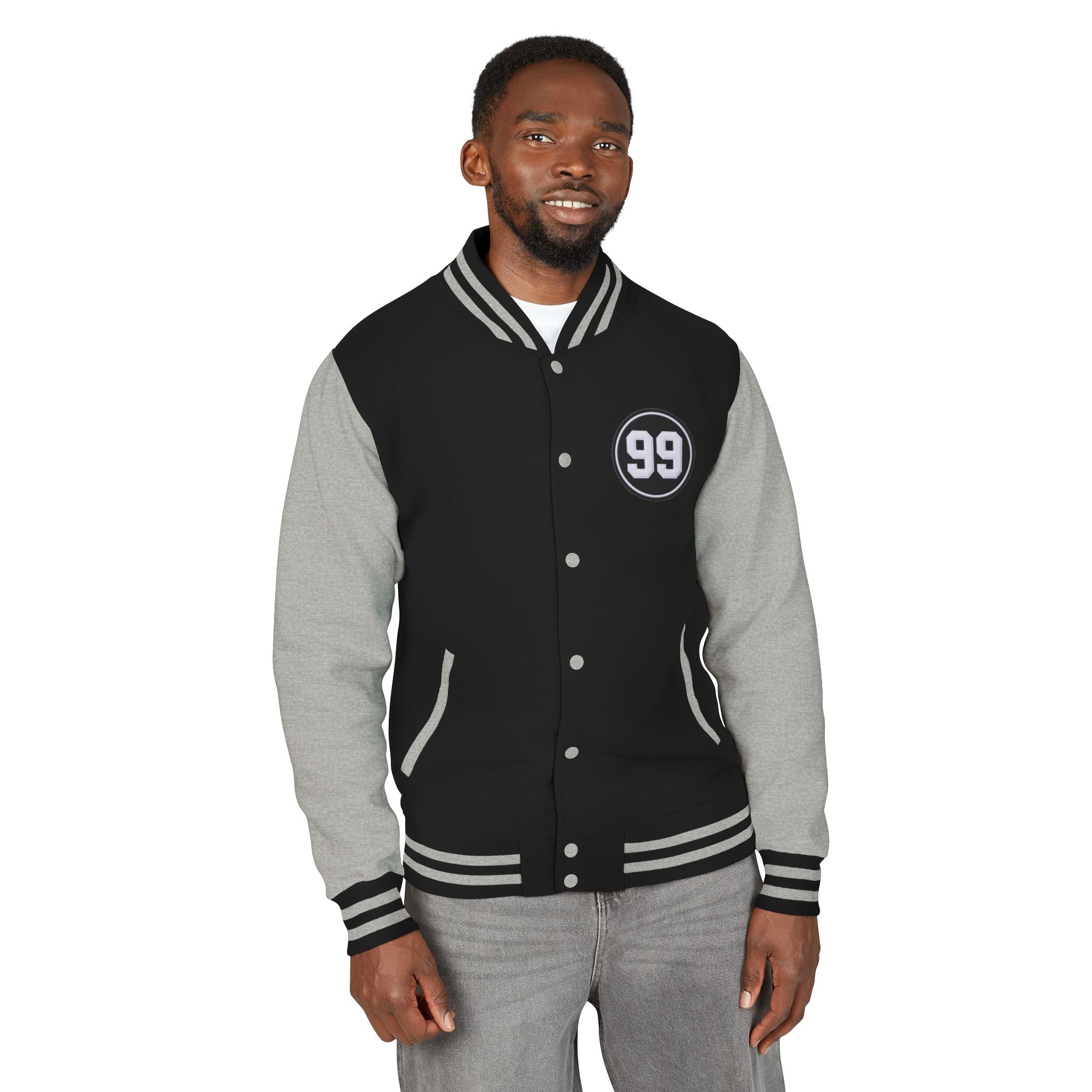 'He Leaves The 99 For 1' -Letterman Jacket