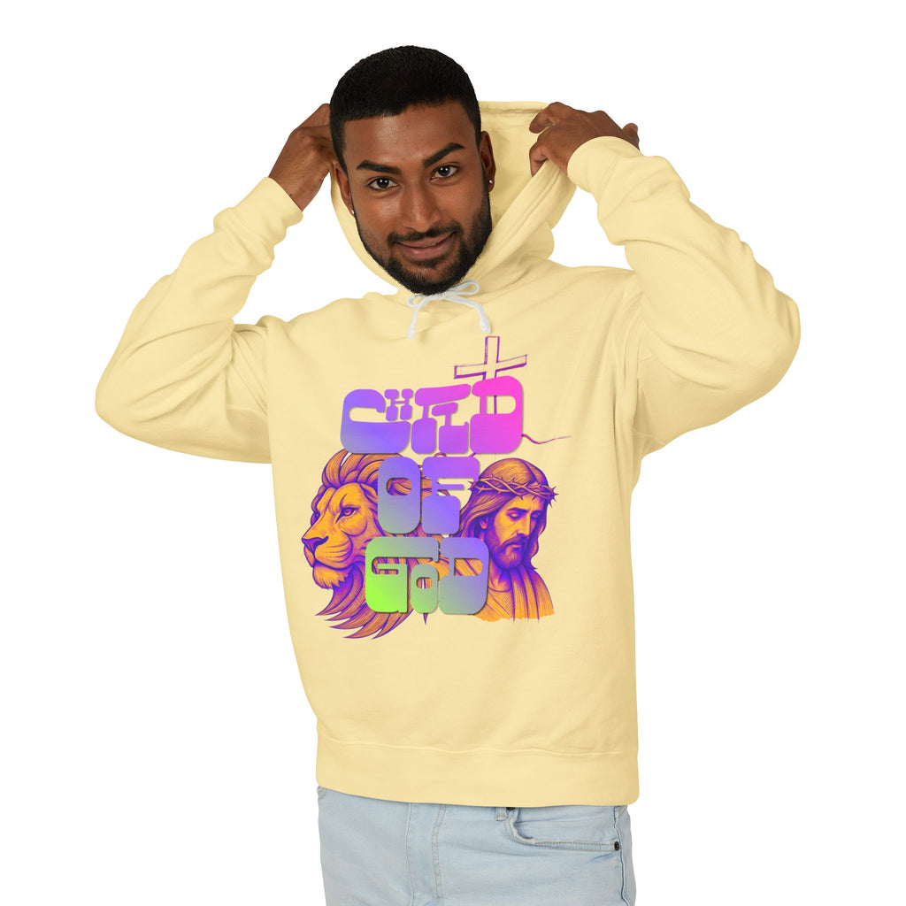 'Child Of God' Lightweight Hooded Sweatshirt