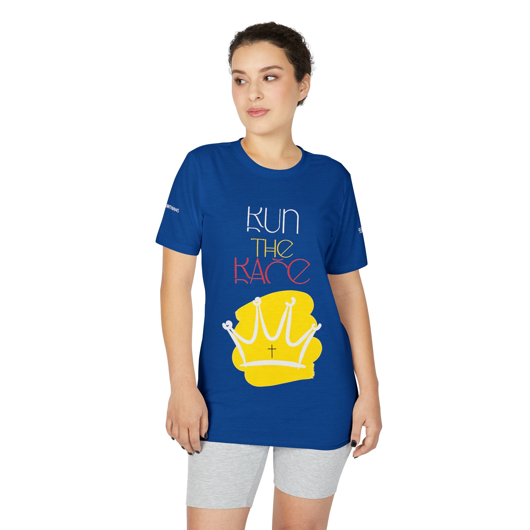 'Run The Race' - Athletic Tee