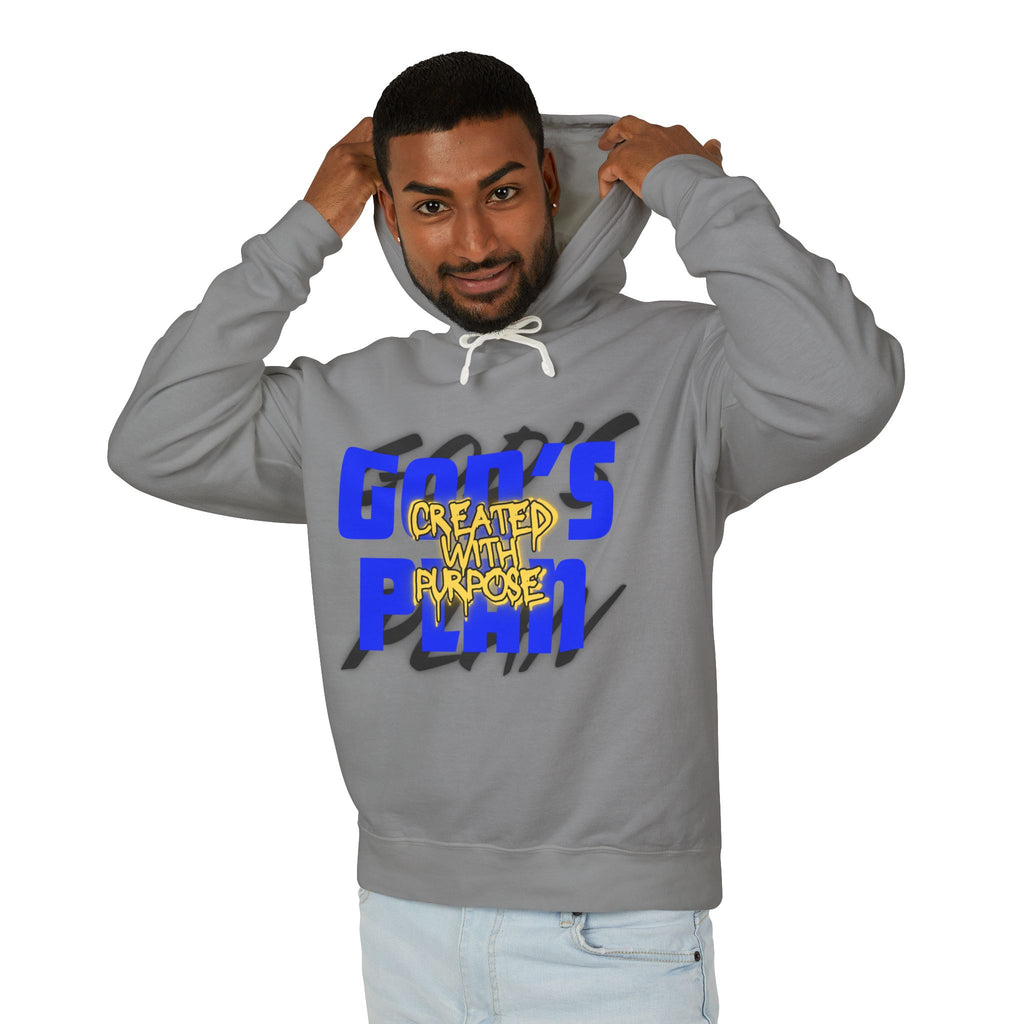 "Created With Purpose" Lightweight Hooded Sweatshirt