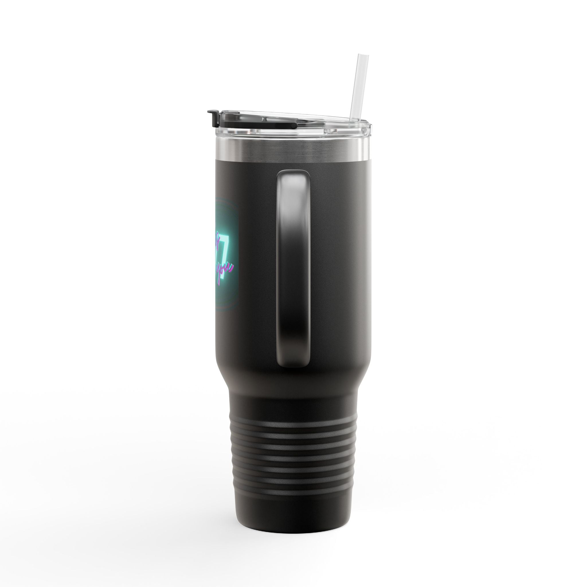 'He is with you' — Insulated Travel Mug (40oz)