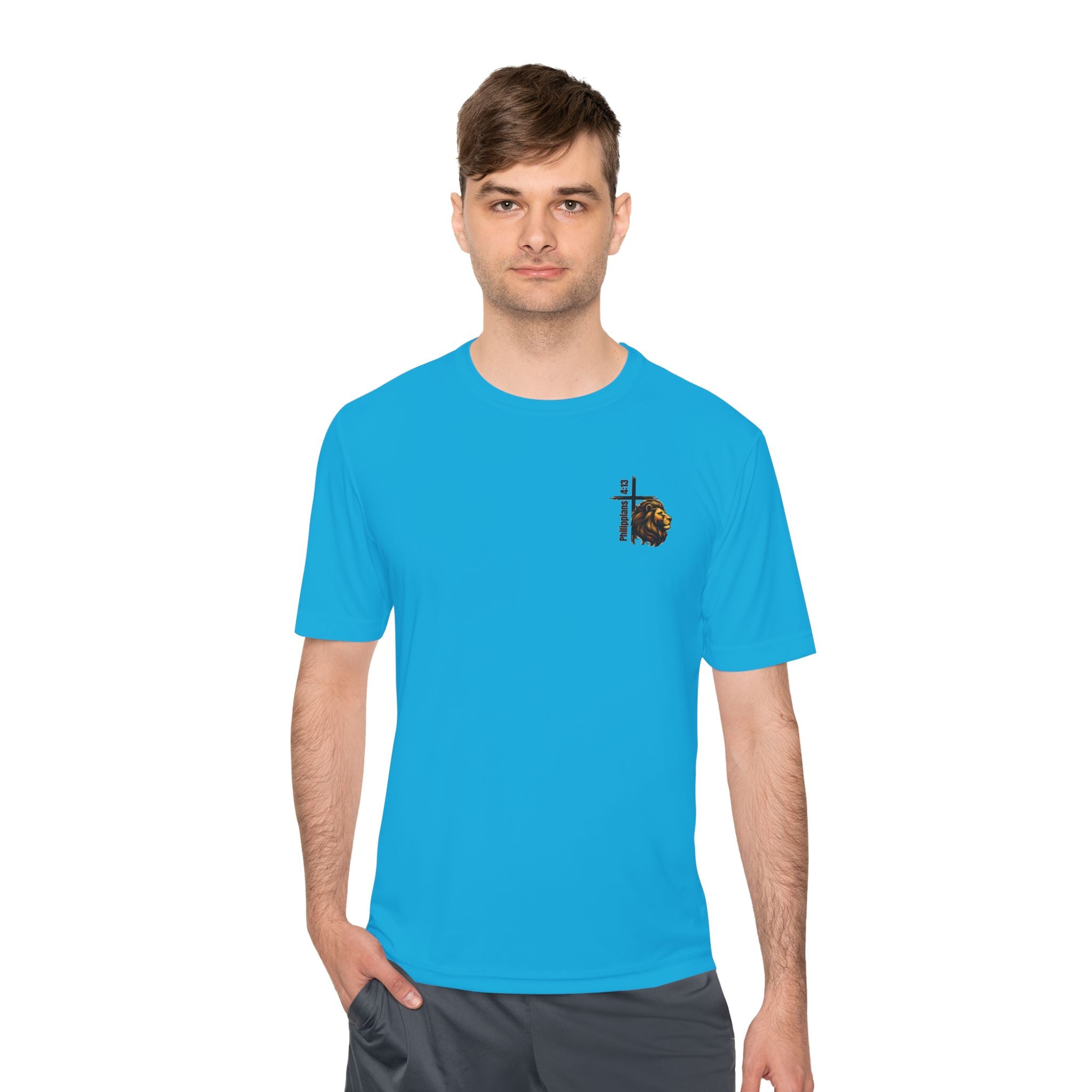 Philippians 4:13— Moisture-Wicking T-Shirt