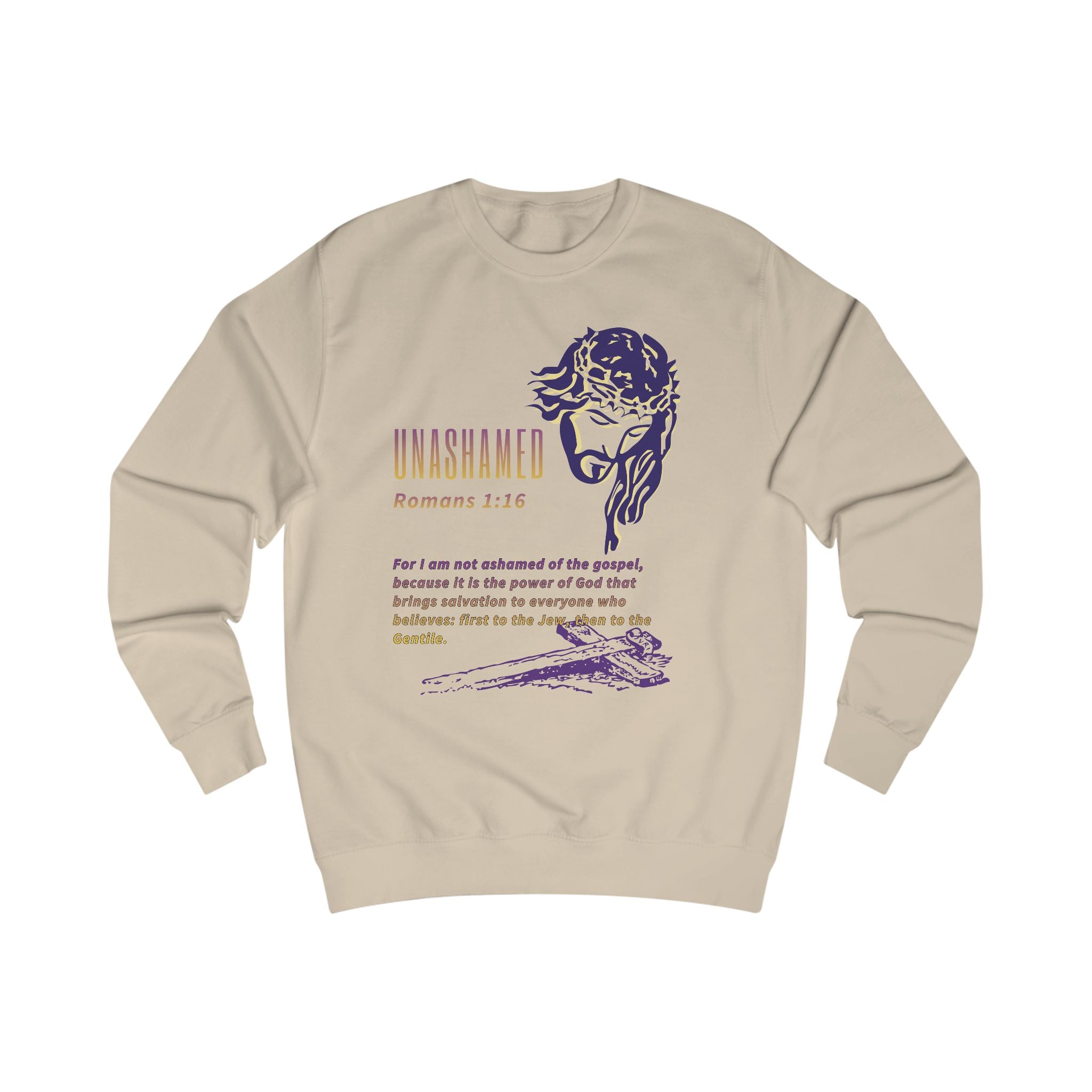 Unashamed Romans 1:16  — Crewneck