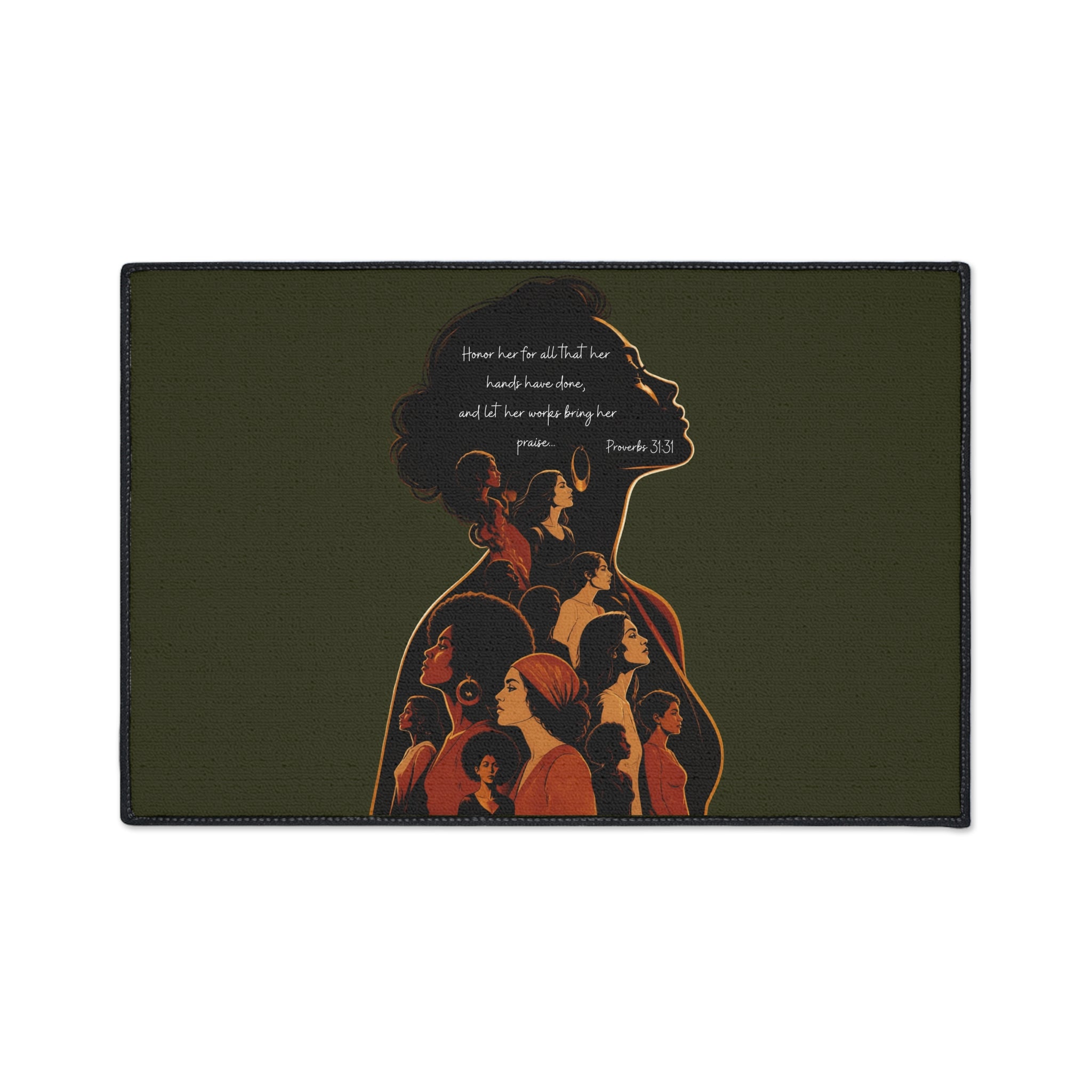 'You Are' — Proverbs 31 Woman Floor Mat