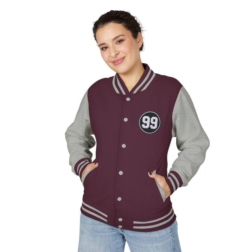 'He Leaves The 99 For 1' -Letterman Jacket