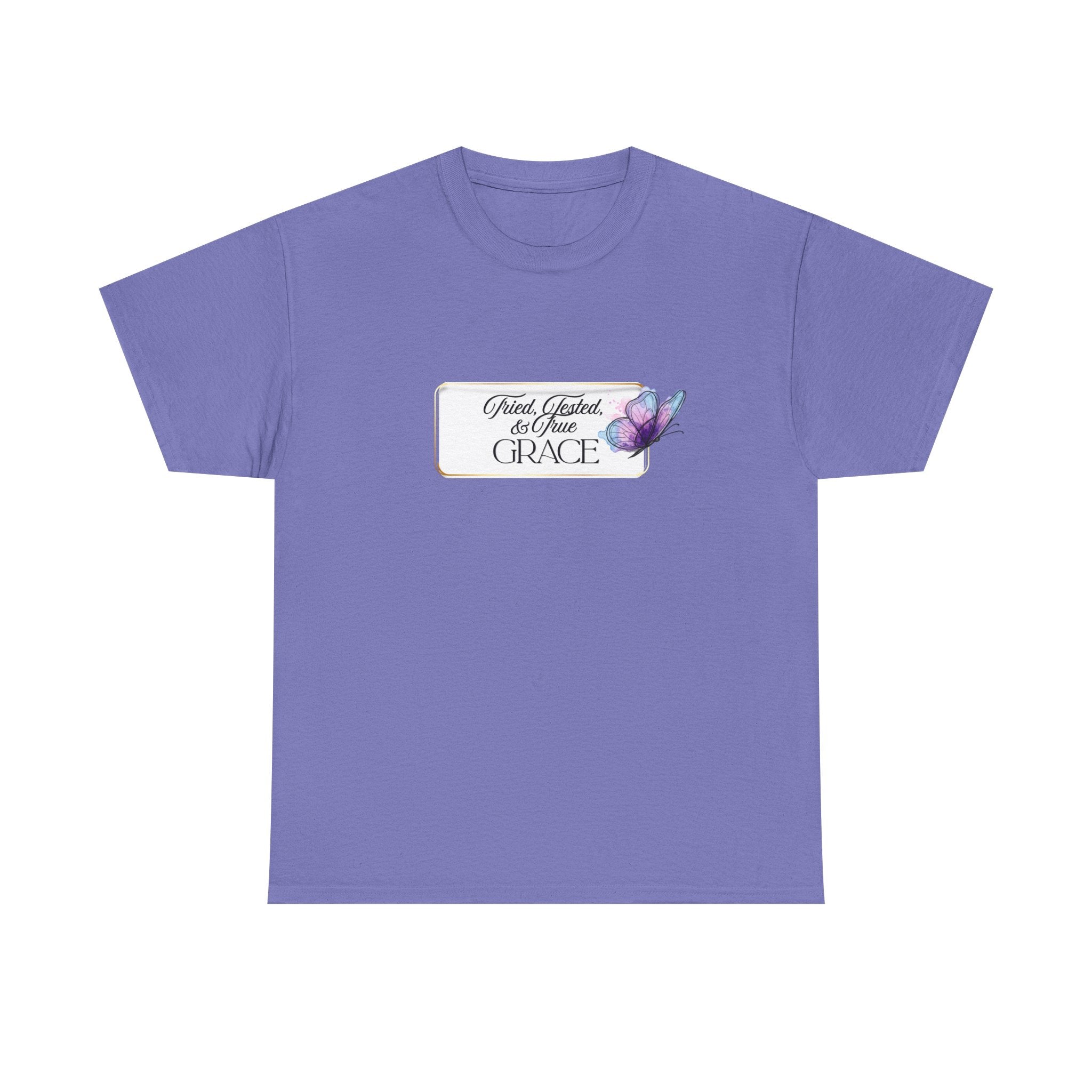 "Tried, Tested, & True Grace" book tee
