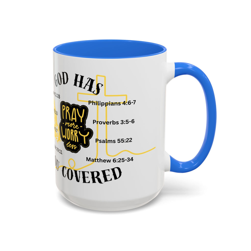 "Pray More, Worry Less" Mug  (11oz/15oz)