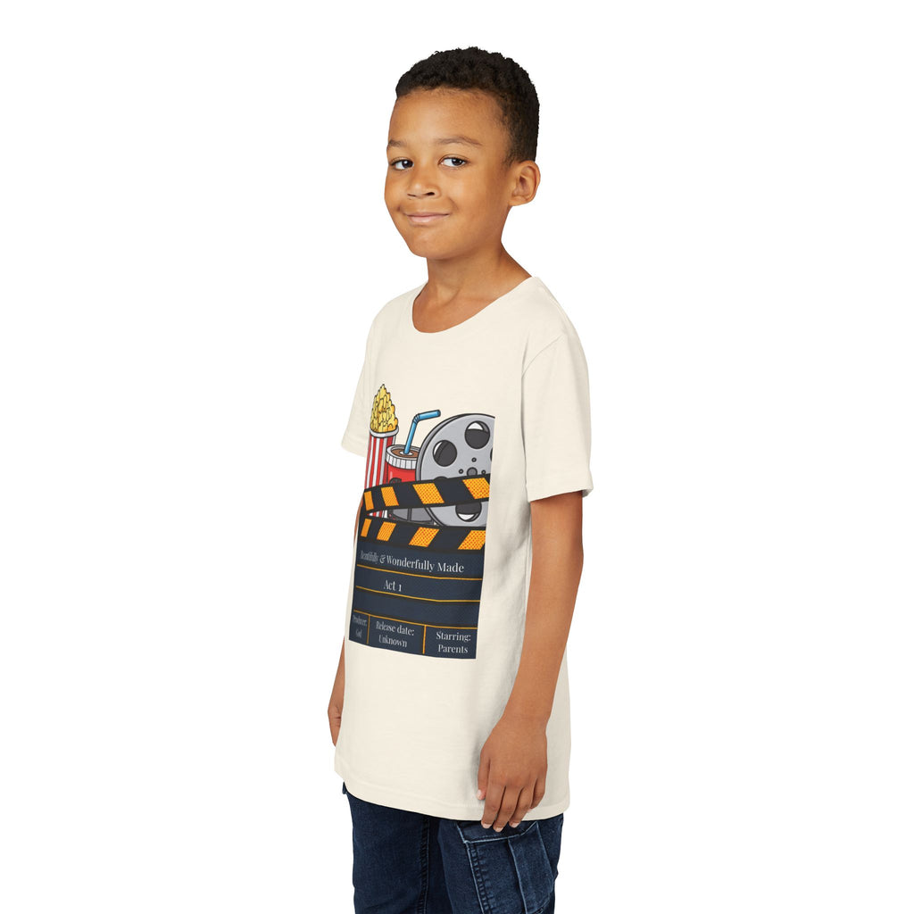 'Beautifully & Wonderfully Made'  — Kids Movie Night Tee