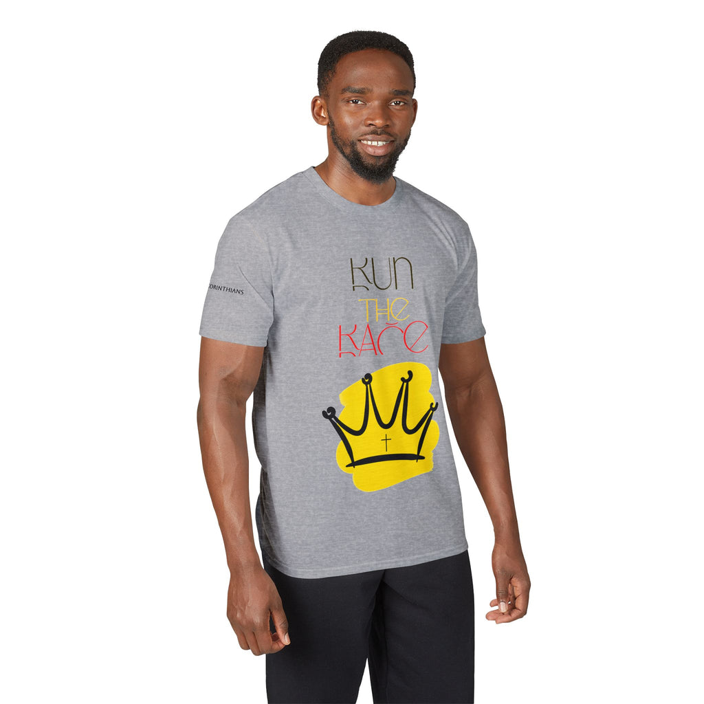 'Run The Race' - Athletic Tee