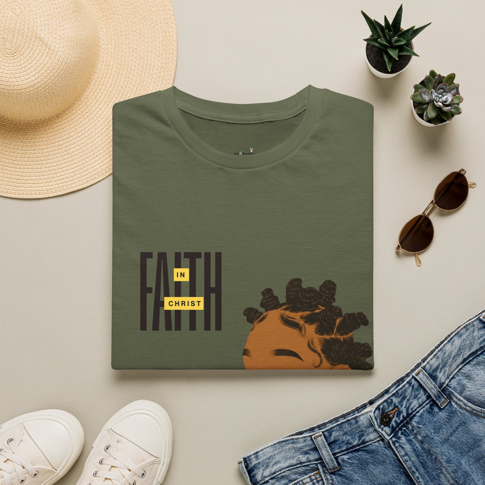 'Faith in Christ': Confident & Fearless — Tee