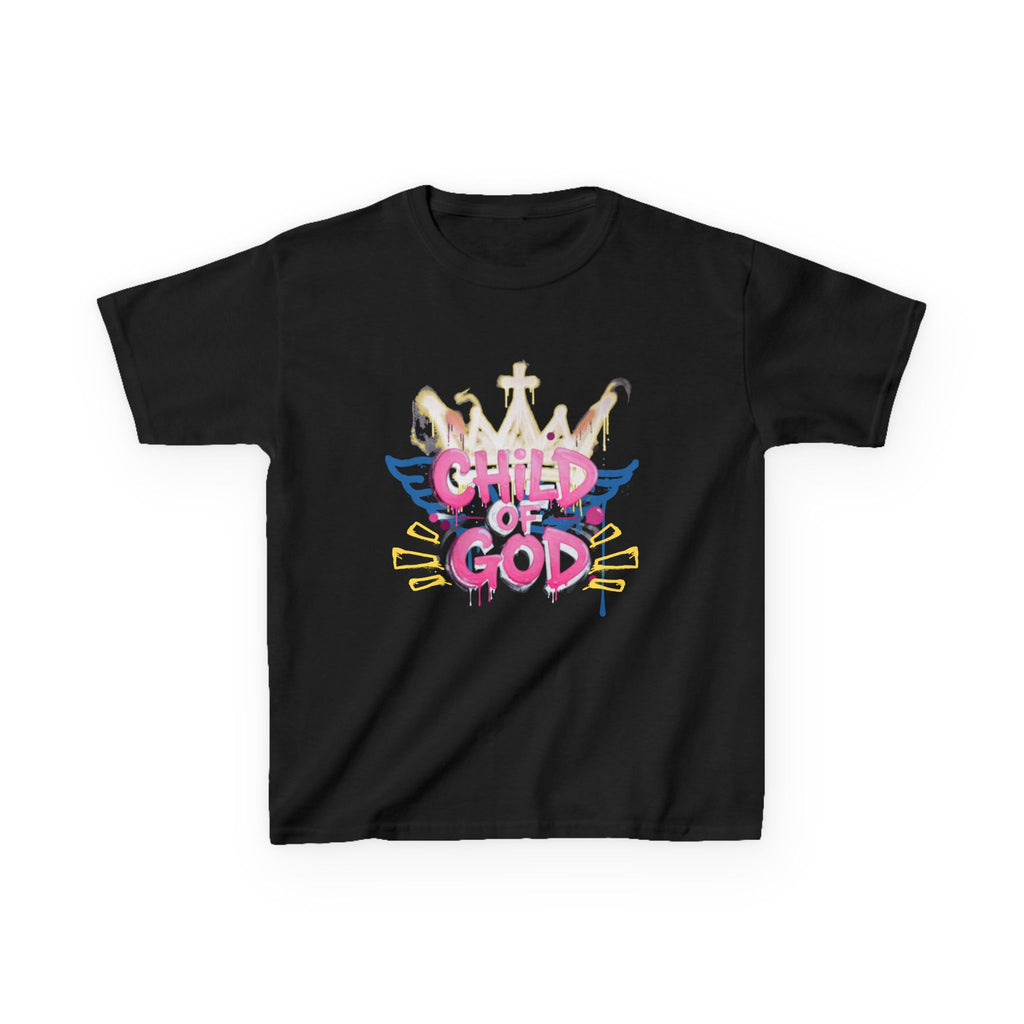 'Child of God' — Angel Wings Graphic Kids Tee