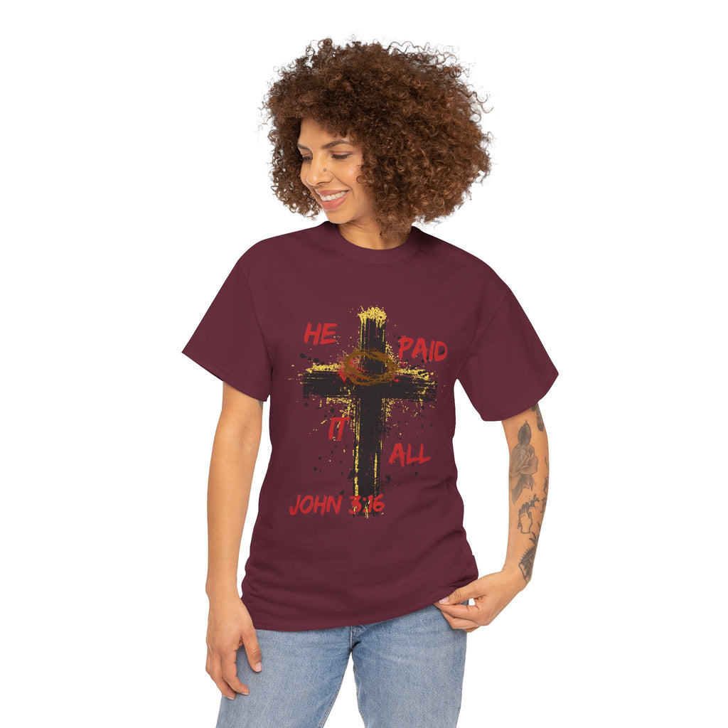 'He Paid It All'  — Graphic Tee