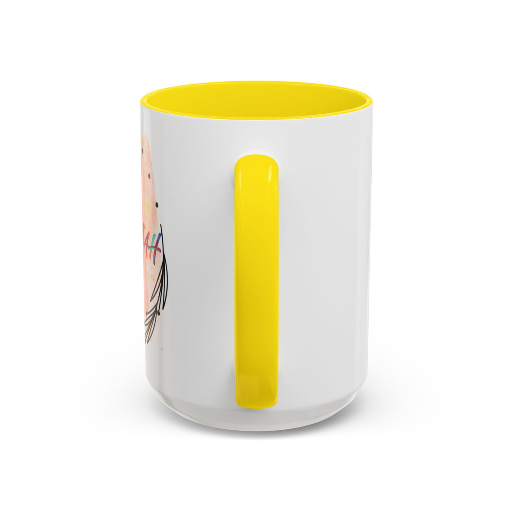 'Hallelujah'  —  Watercolor Accent Coffee Mug (11/15oz)