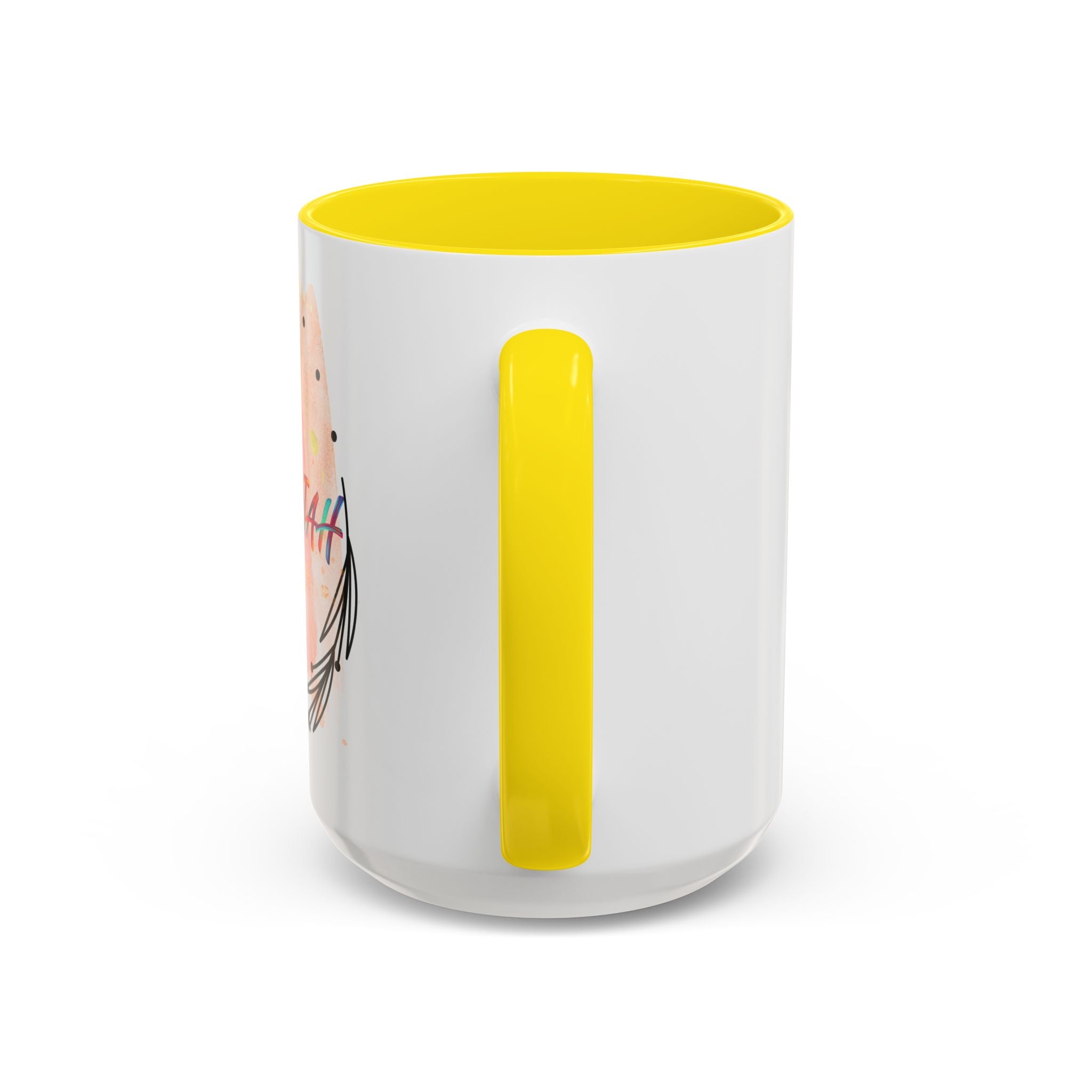 'Hallelujah'  —  Watercolor Accent Coffee Mug (11/15oz)