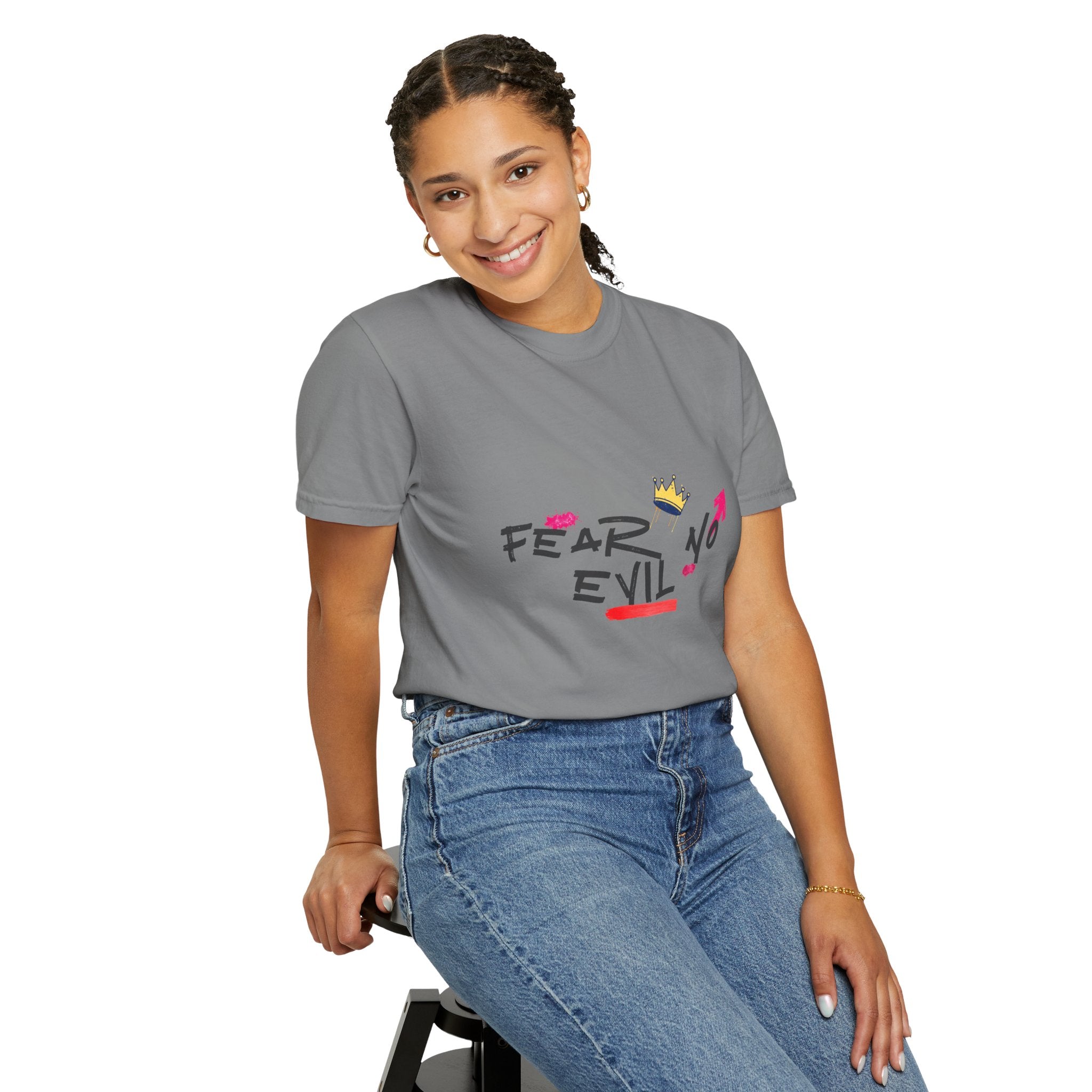 'Fear No Evil' Crown T-Shirt