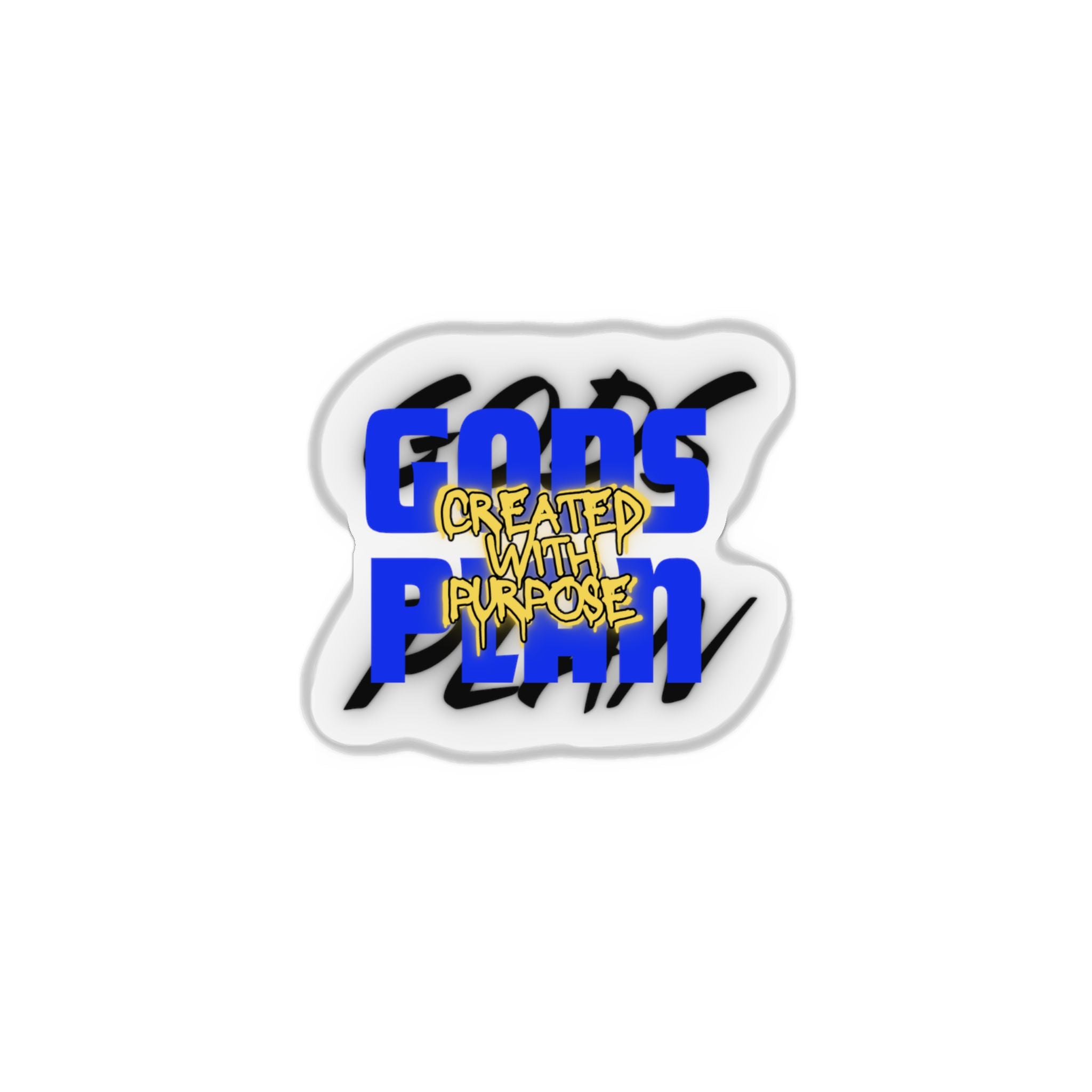 "Created With Purpose" Magnet