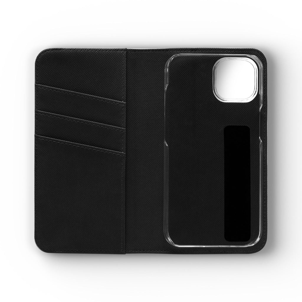 Pink Bee Logo Flip Phone Case — theOlivetbee Wallet Cover