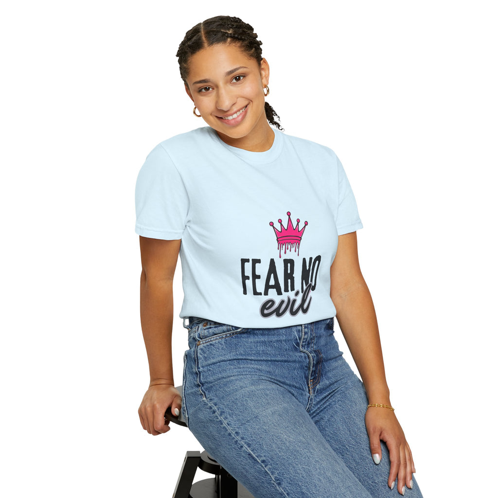 'Fear No Evil' Crown Pink