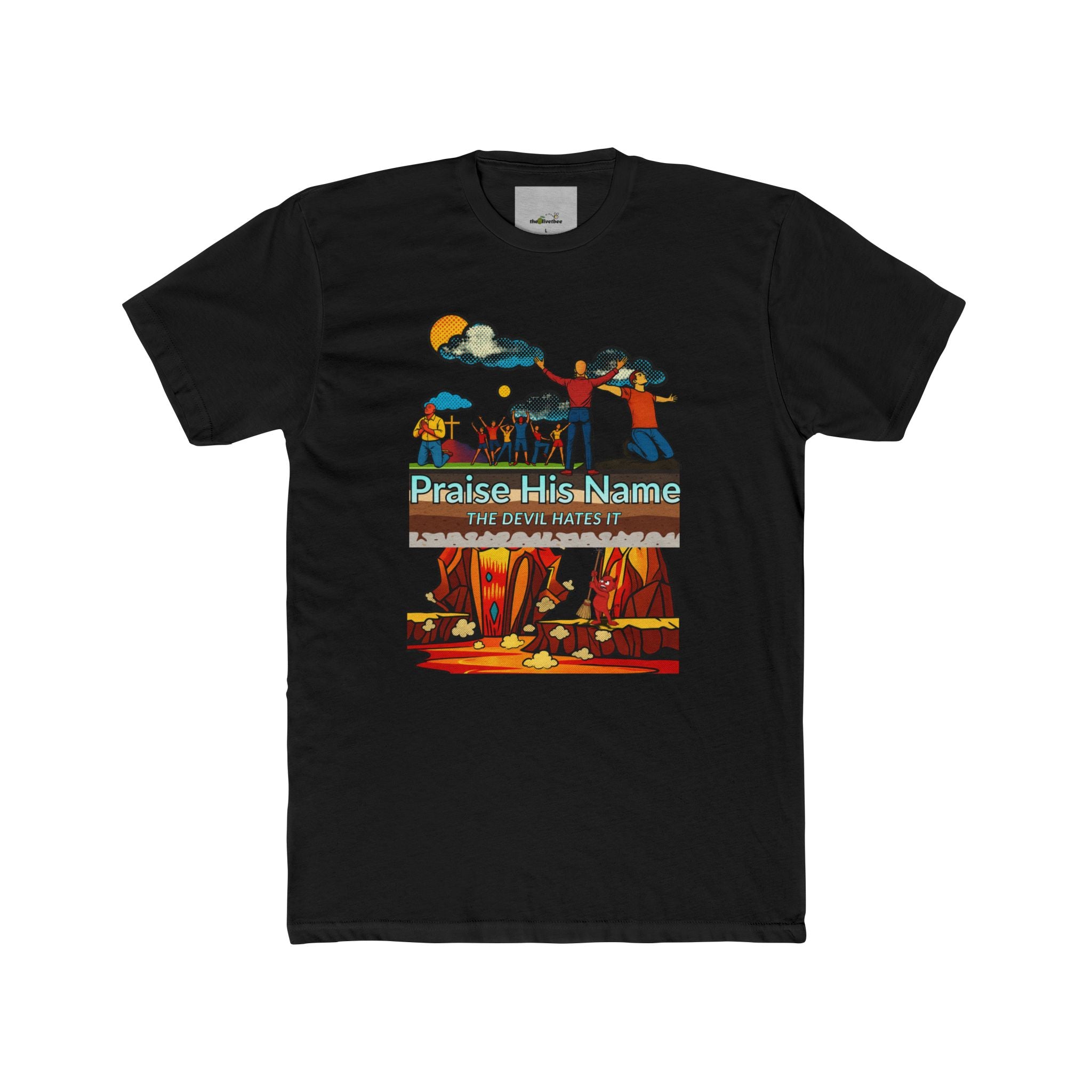 'Praise His Name' — Graphic T-Shirt