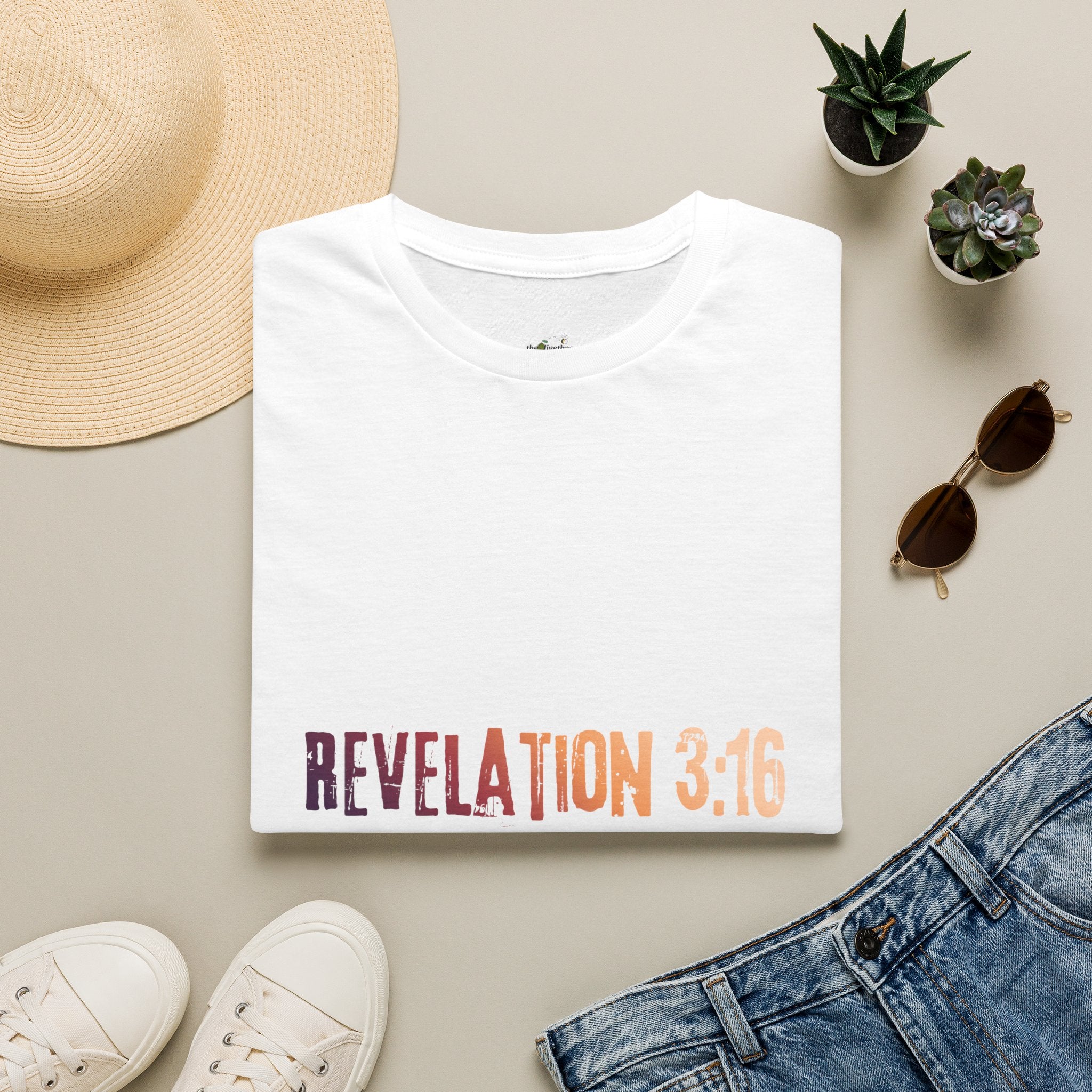 "Are You In Or?" Revelation 3:16  — T-Shirt