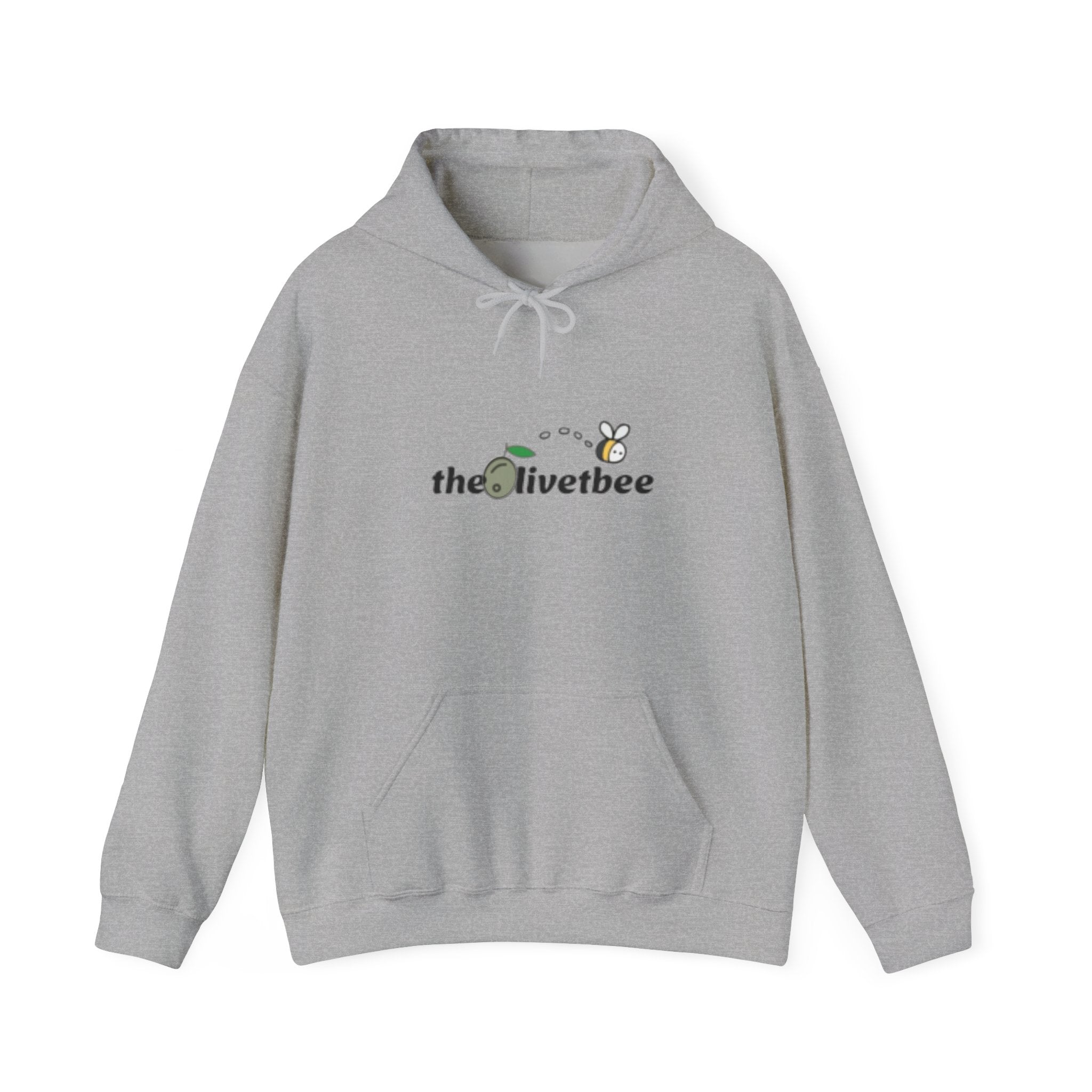 "theOlivetbee" hoodie | QR code back, Scan Me