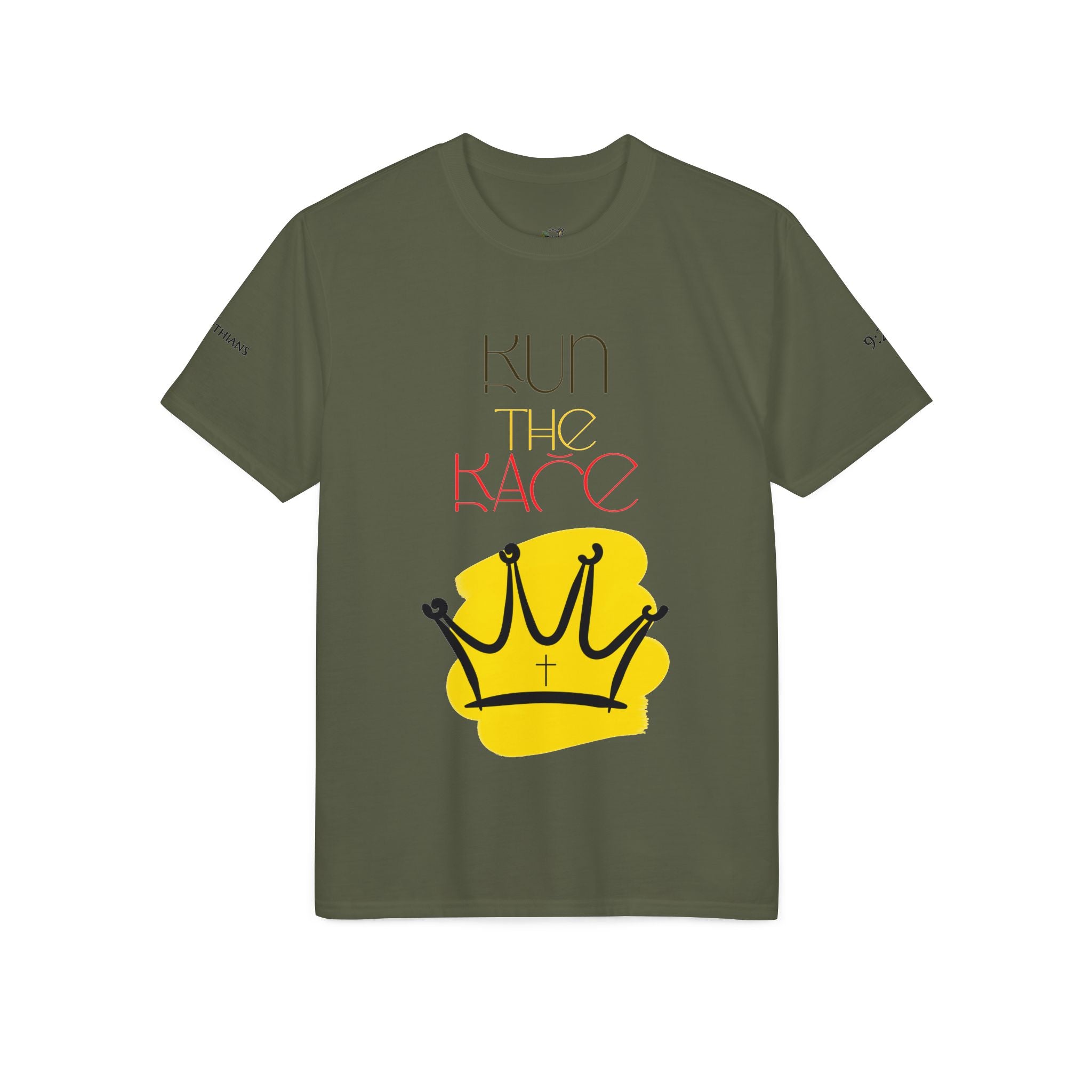'Run The Race' - Athletic Tee