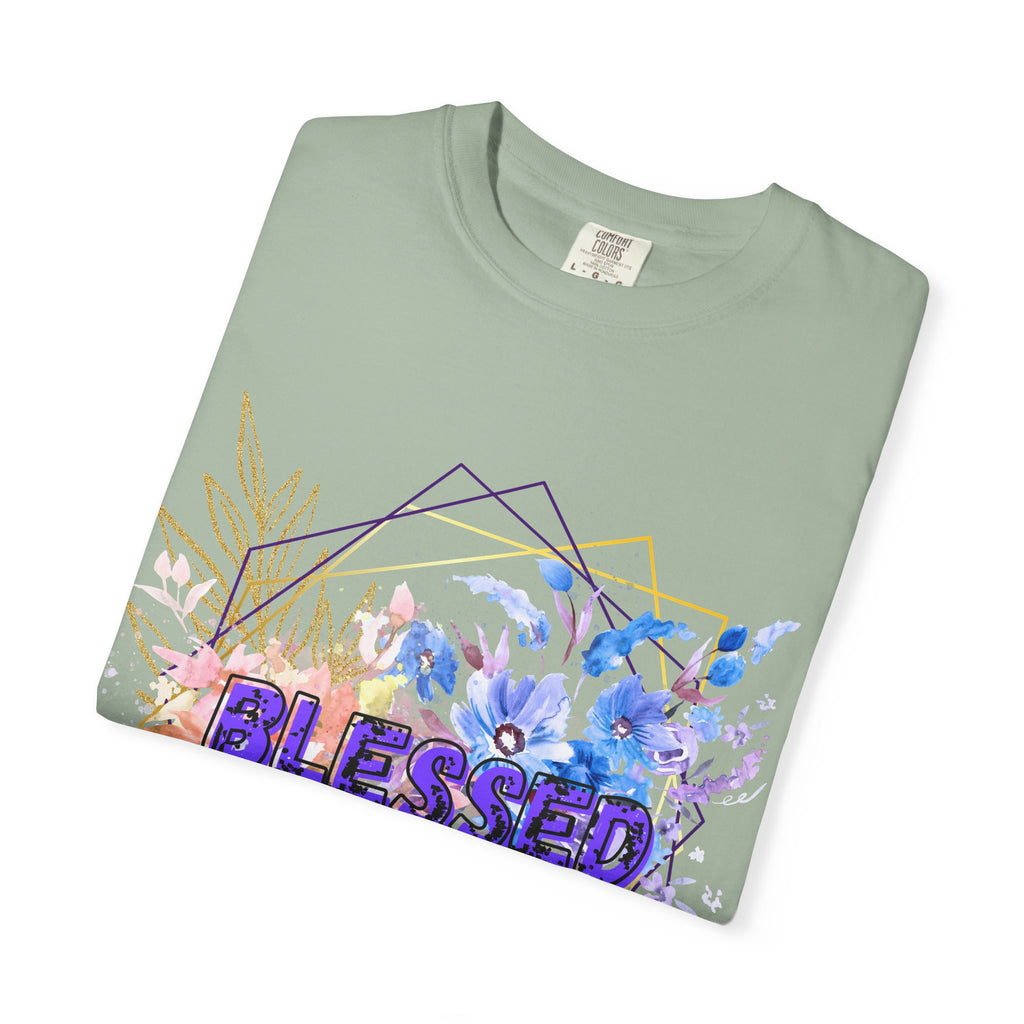 'Blessed'  — Floral T-Shirt