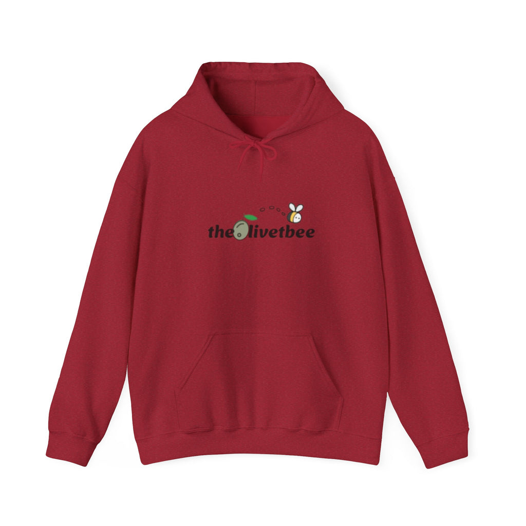 "theOlivetbee" hoodie | QR code back, Scan Me