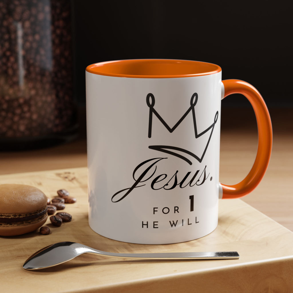 "He Leaves The 99 for 1" Jesus Christian mug