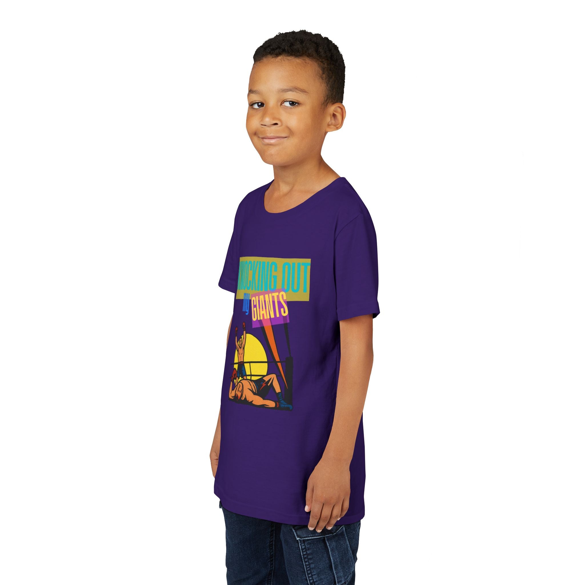 "Knocking Out My Giants" - David and Goliath Graphic Tee