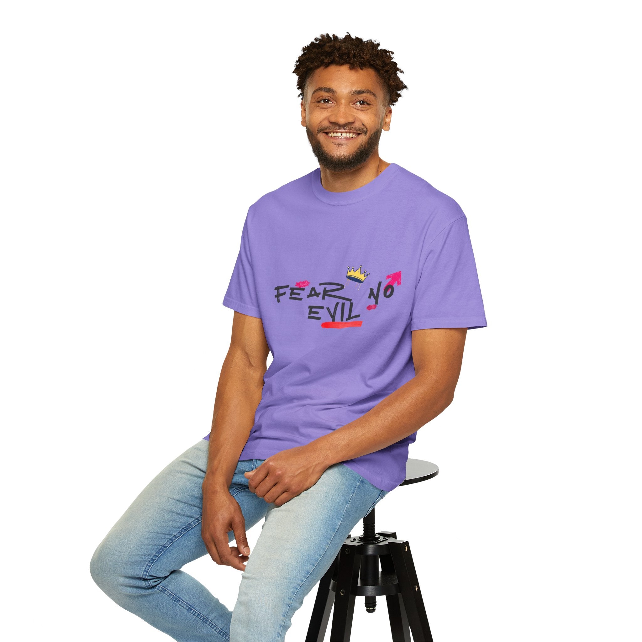'Fear No Evil' Crown T-Shirt