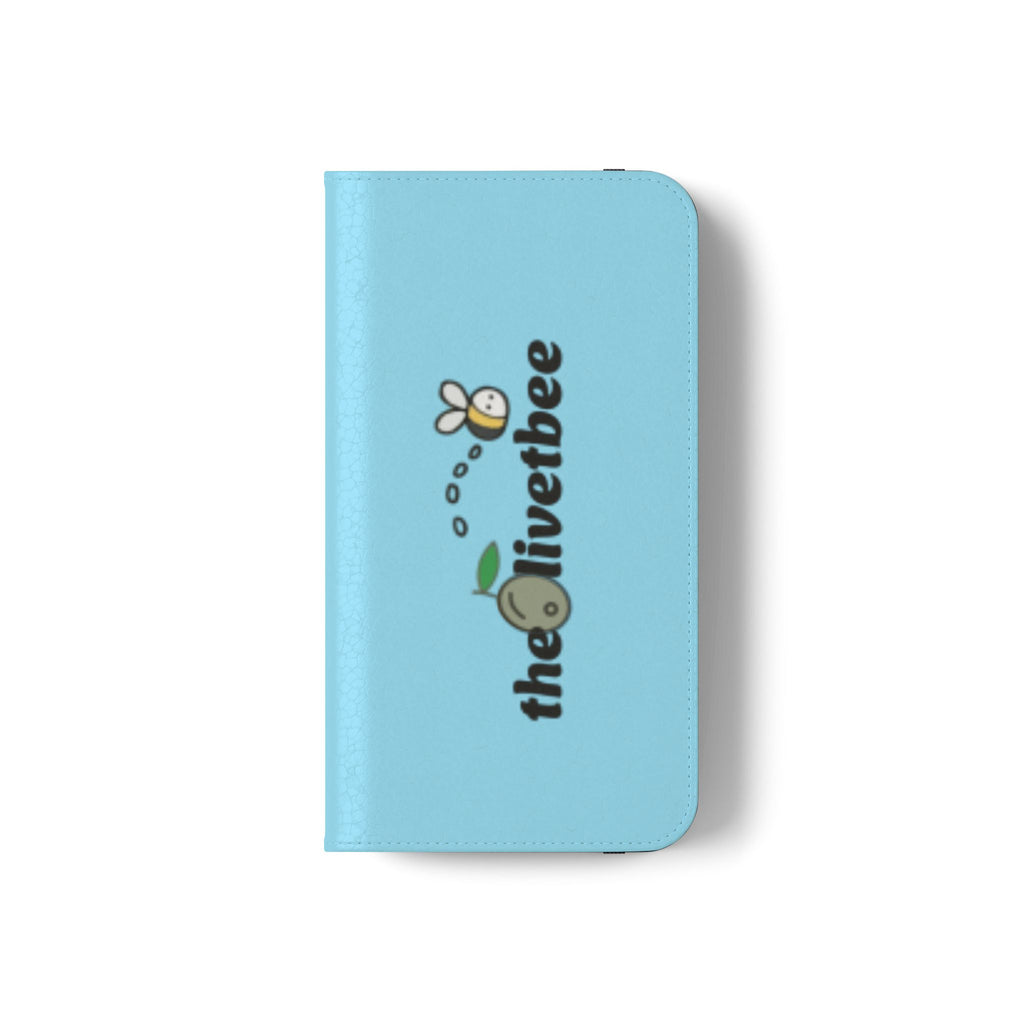 Blue 'theOlivetbee' Flip Phone Case