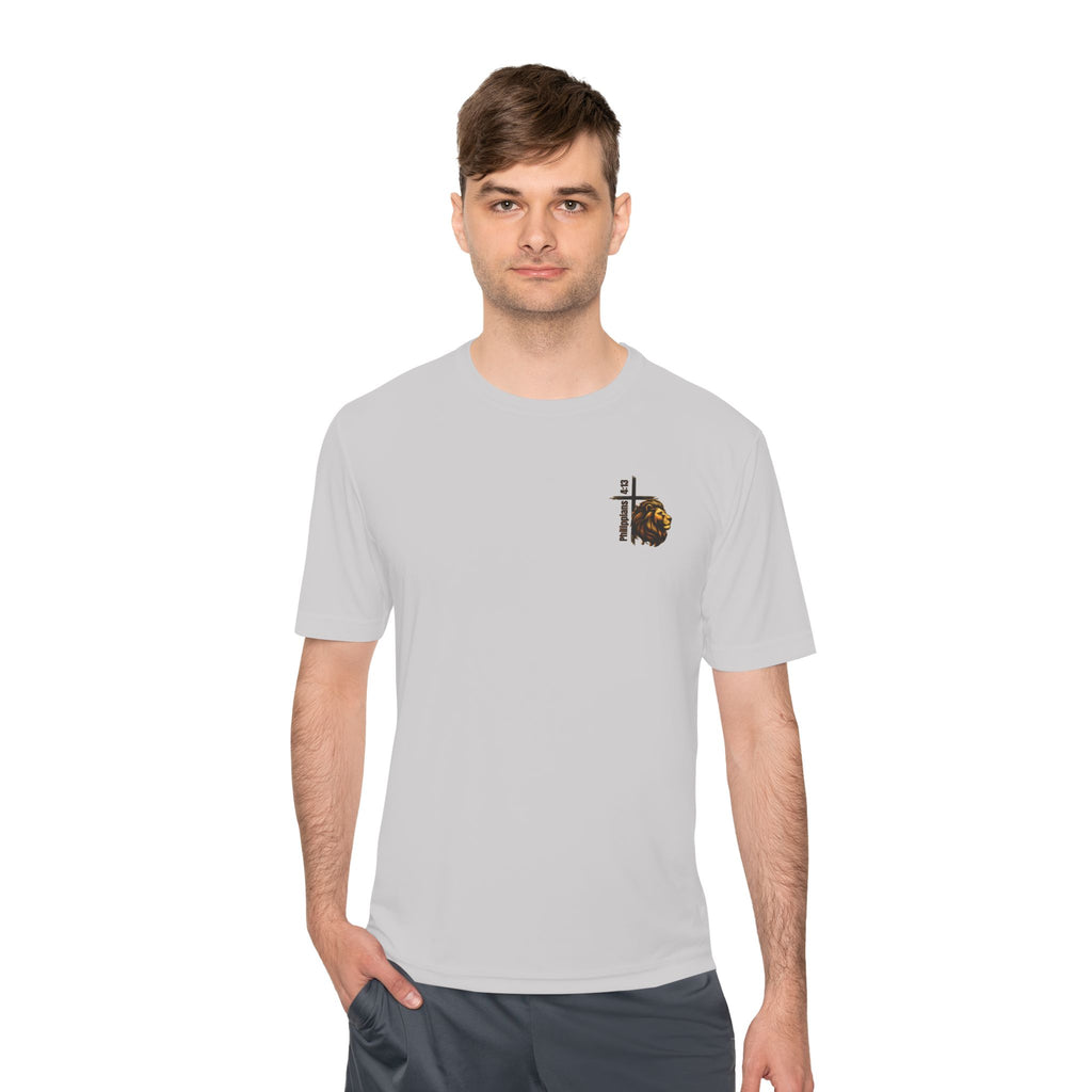 Philippians 4:13— Moisture-Wicking T-Shirt