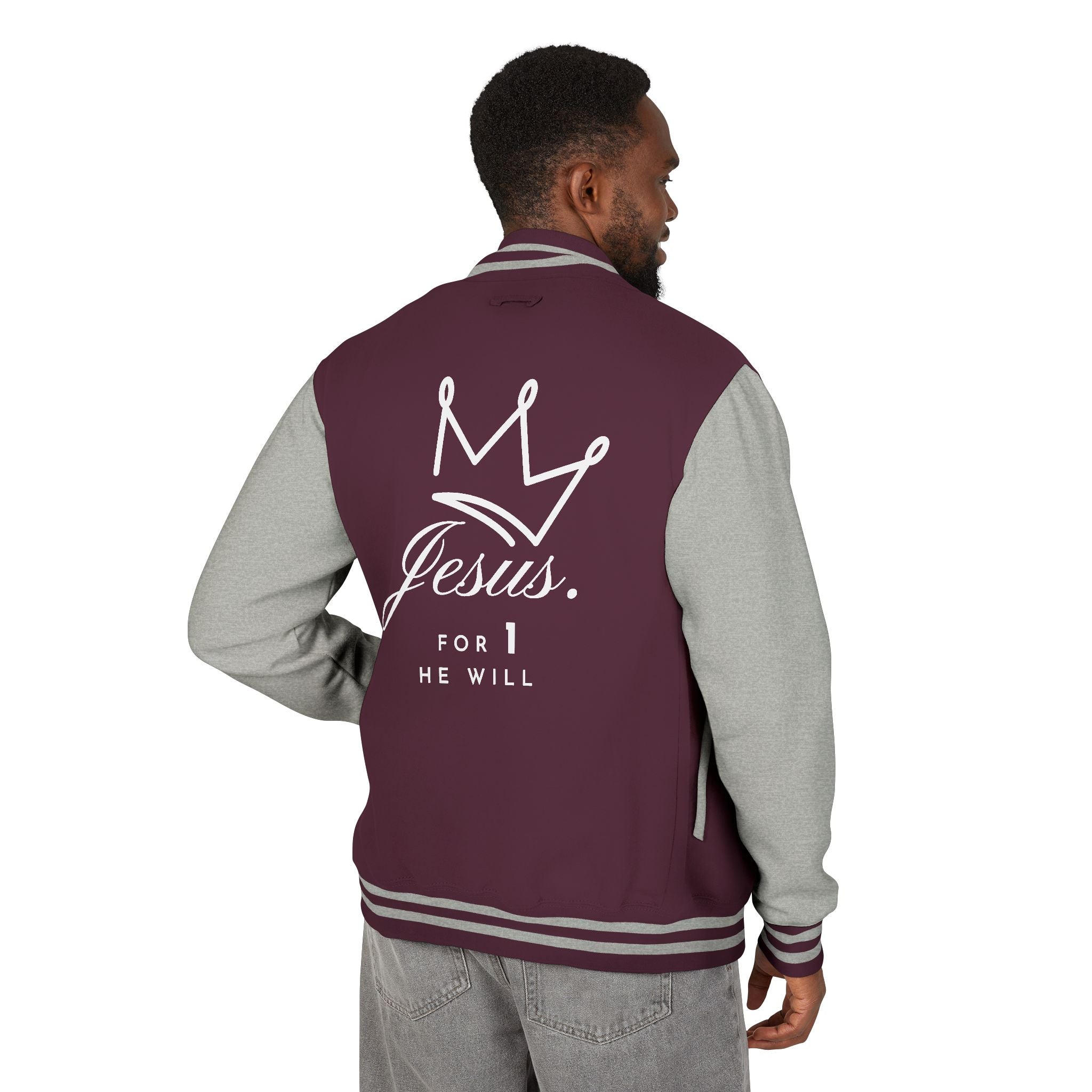 'He Leaves The 99 For 1' -Letterman Jacket