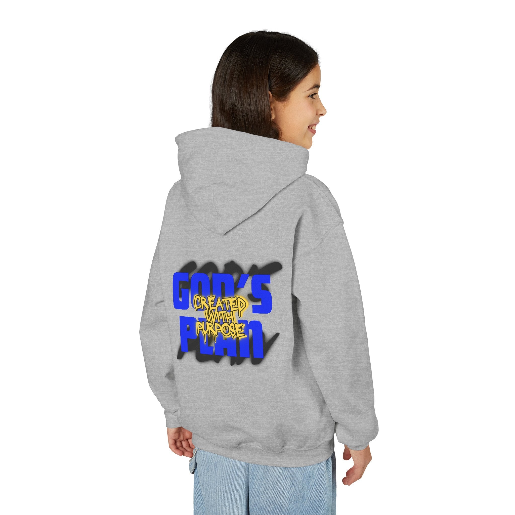"Created With Purpose" Kids - Graphic Hoodie