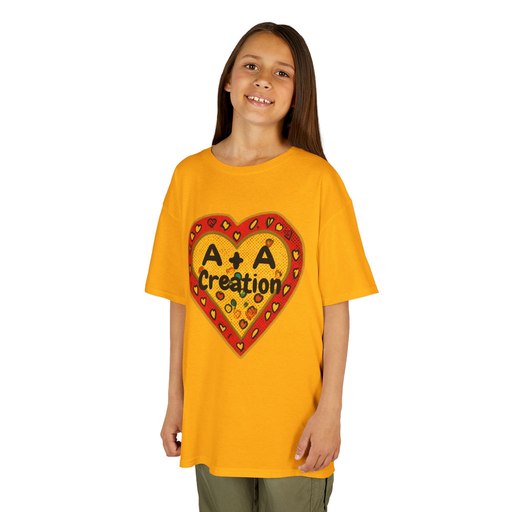 'A+A Creations' Heart - Kids Tee