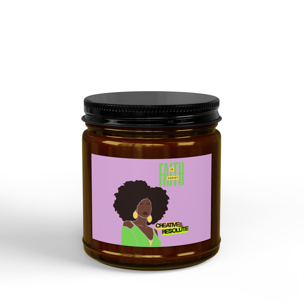 'Faith in Christ': Creative & Resolute — Soy Candle (4oz & 9oz)