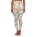 Pastel Tulip  – High-Waist Yoga Leggings