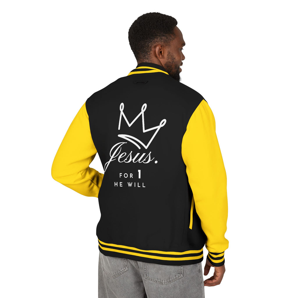 'He Leaves The 99 For 1' -Letterman Jacket