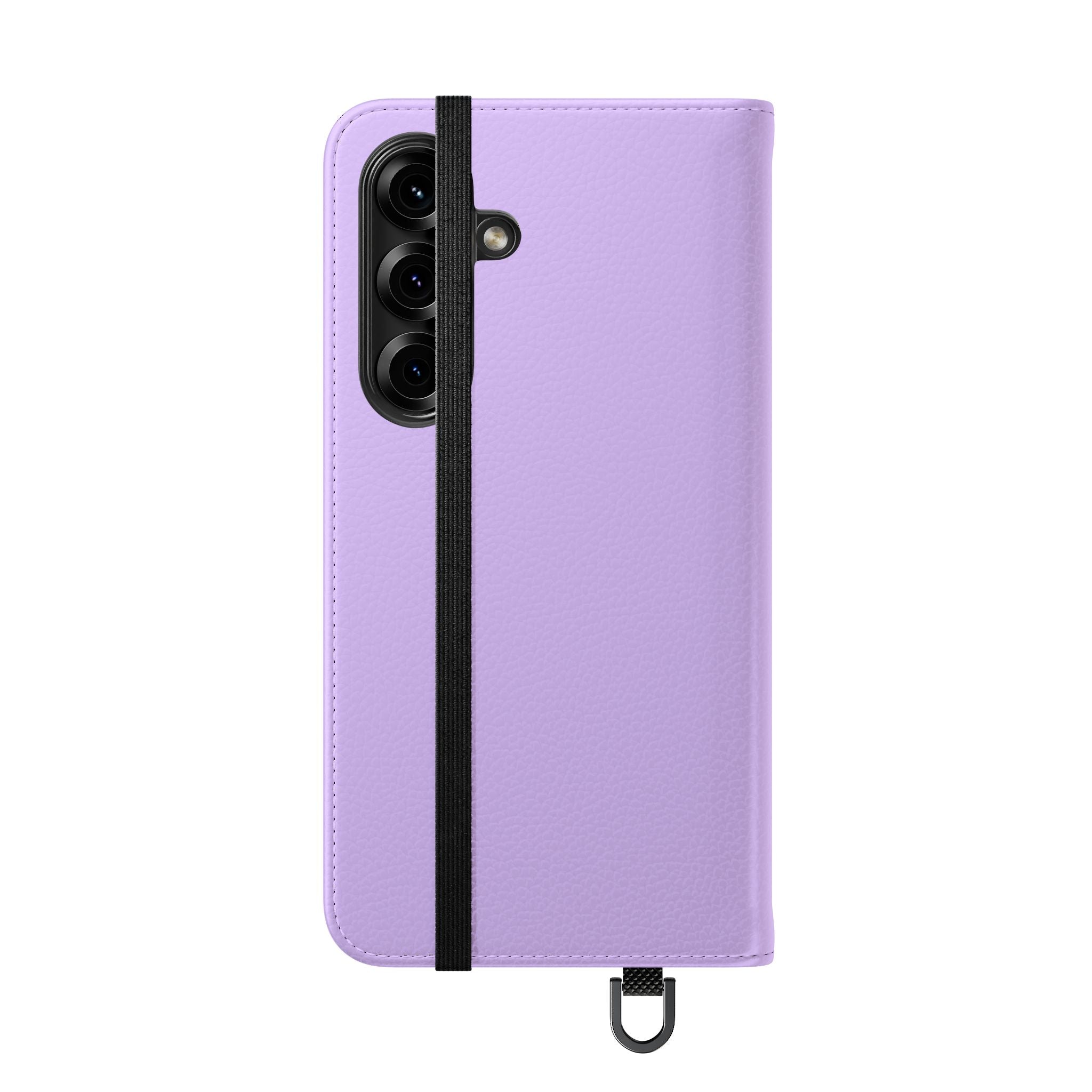 Lavender Flip Phone Case – “Tried, Tested, God’s Given Grace” Wallet Cover
