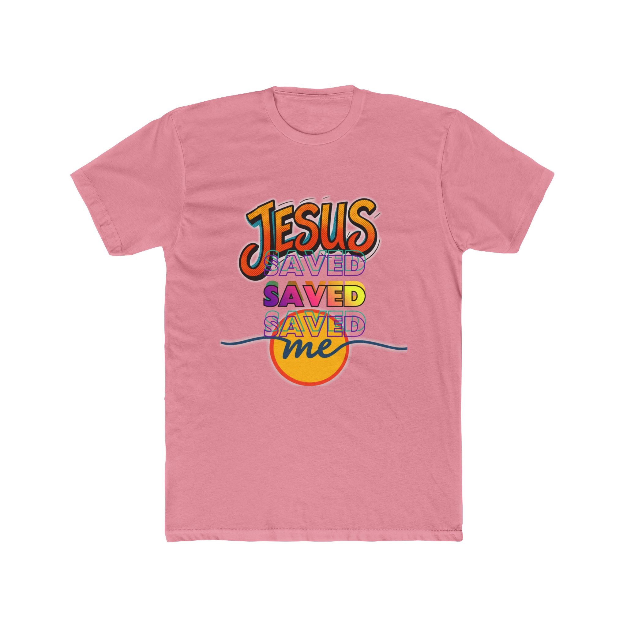 "Jesus Saved Me"  — Retro Tee