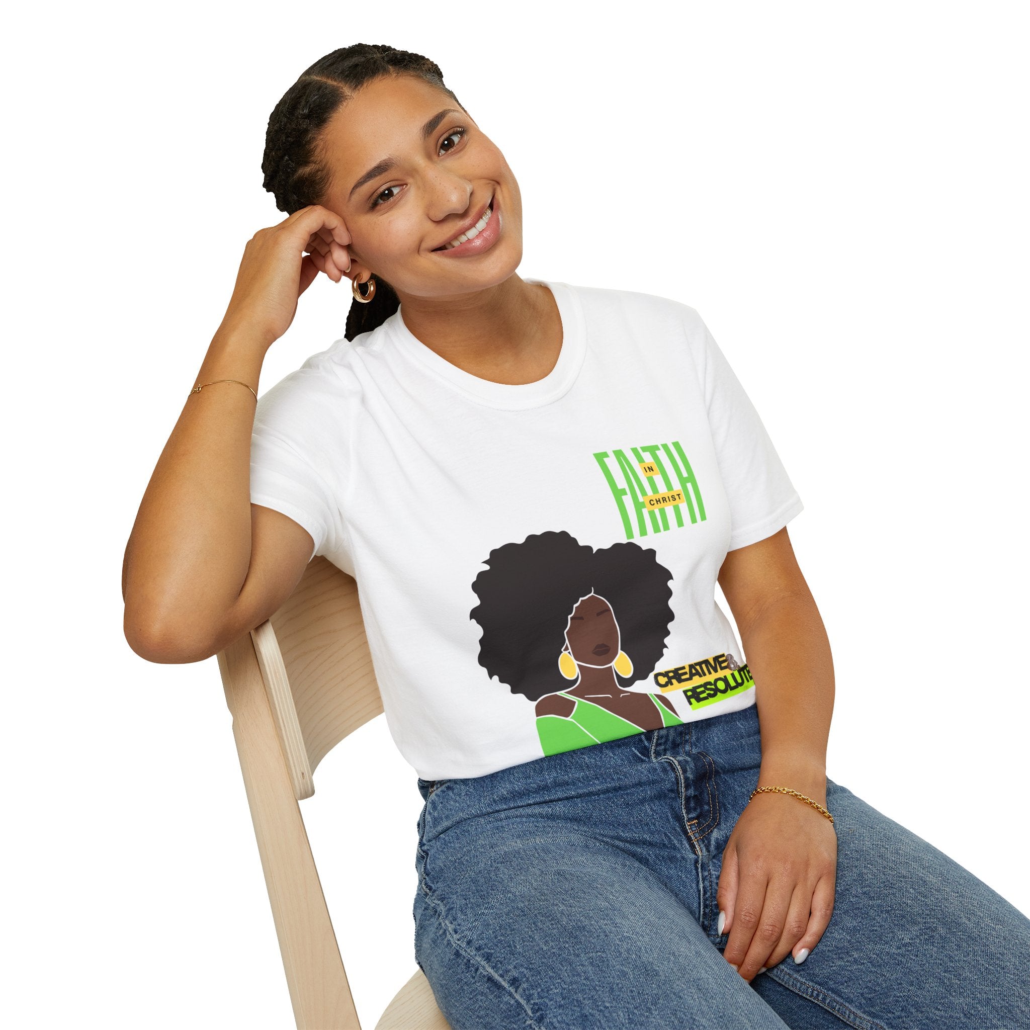 'Faith in Christ': Creative & Resolute — Tee
