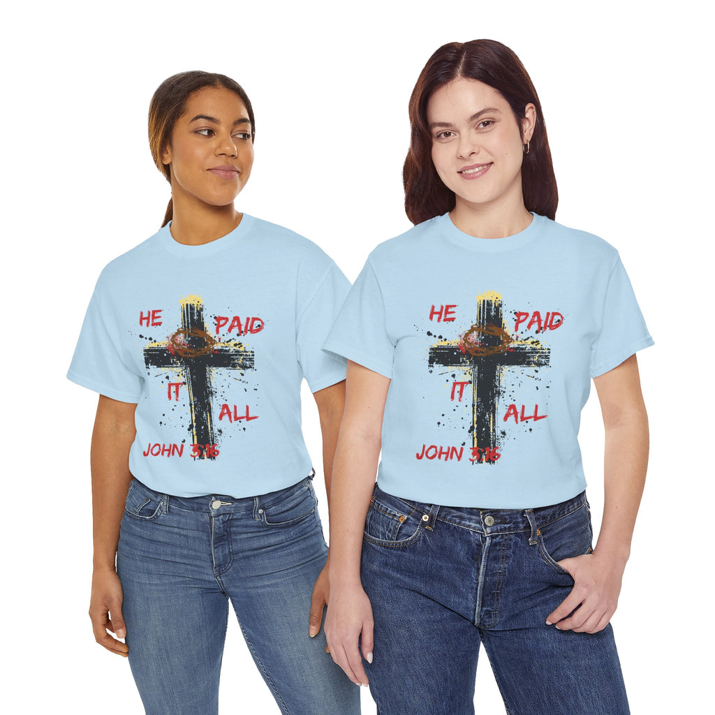 'He Paid It All'  — Graphic Tee