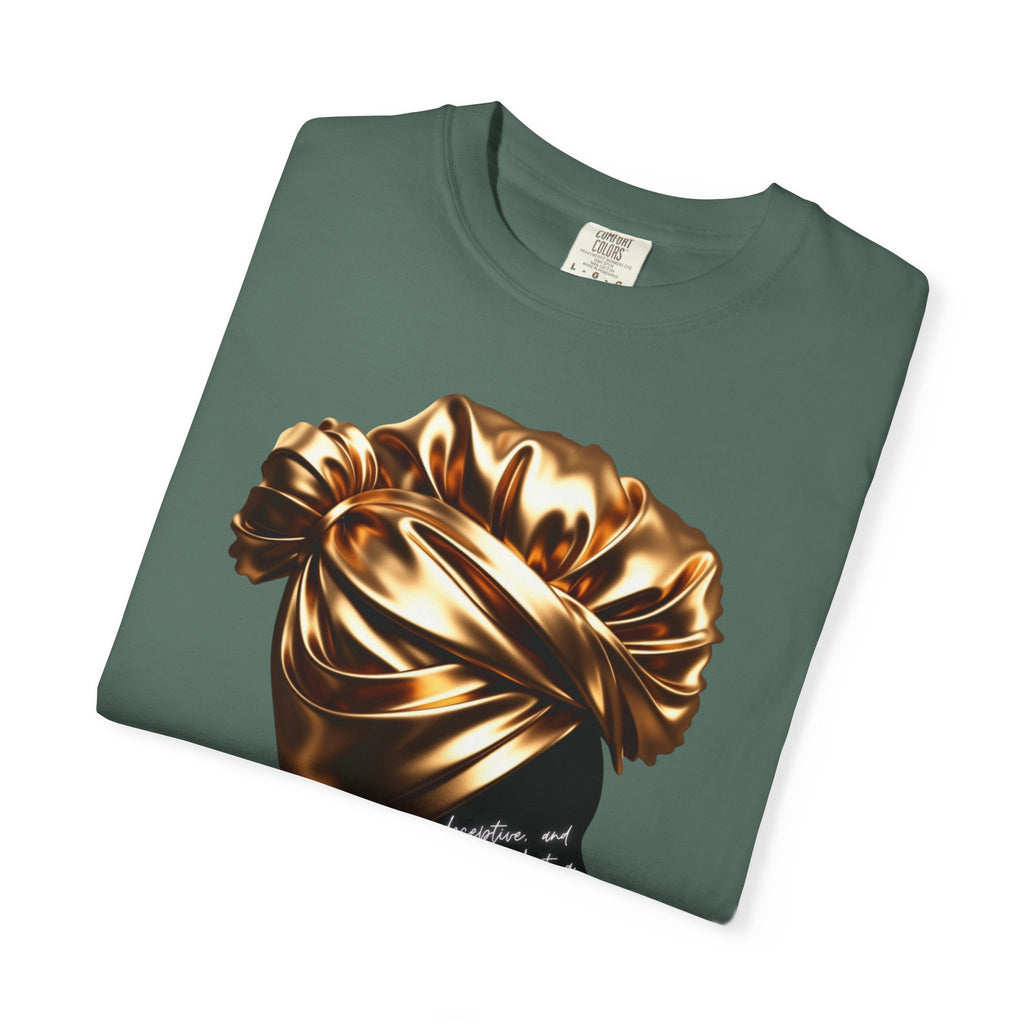 Proverbs 31:30 Gold Headwrap- T-Shirt